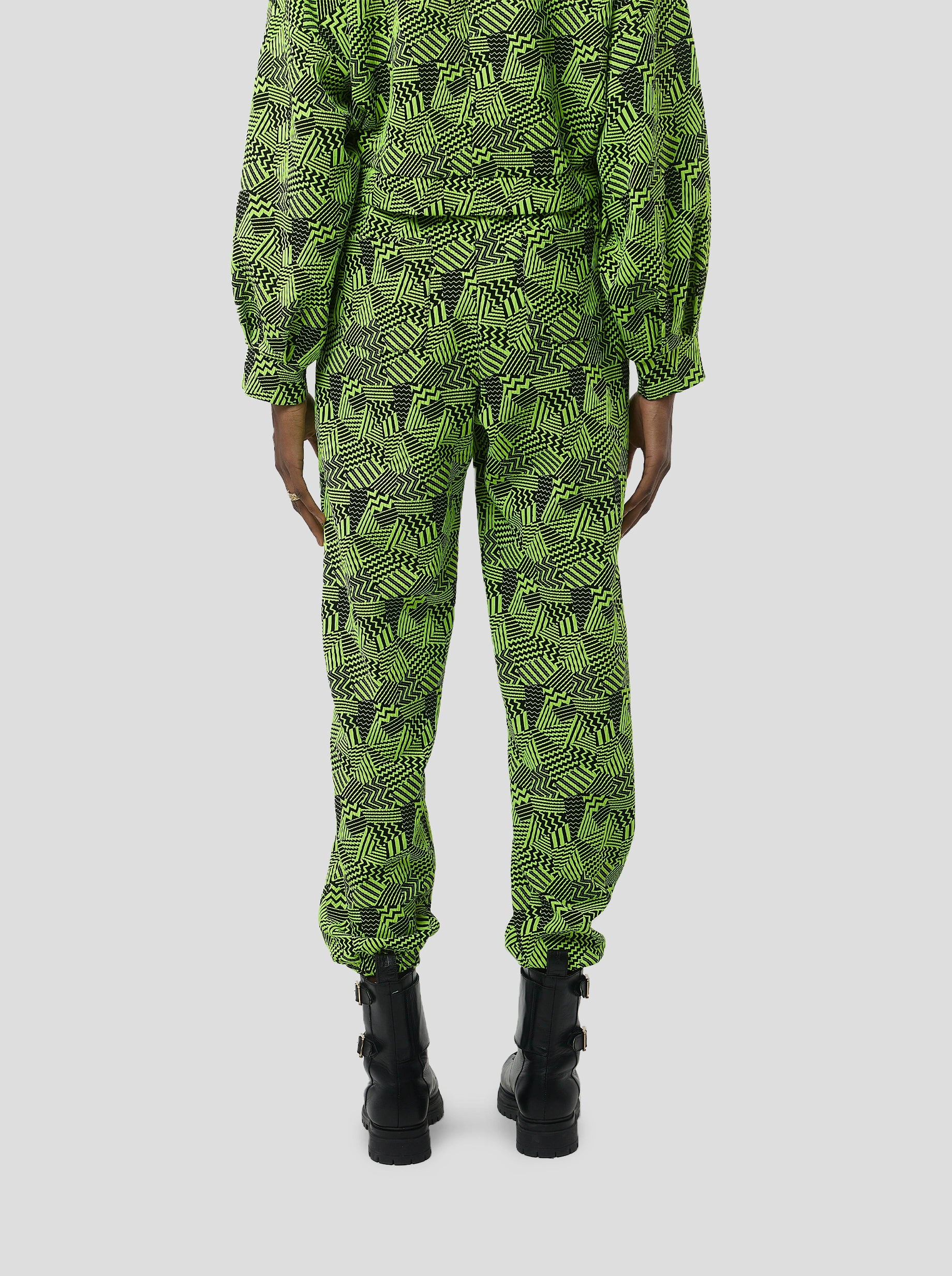 Kiara Sweatpants in Neon Citrus Fizz