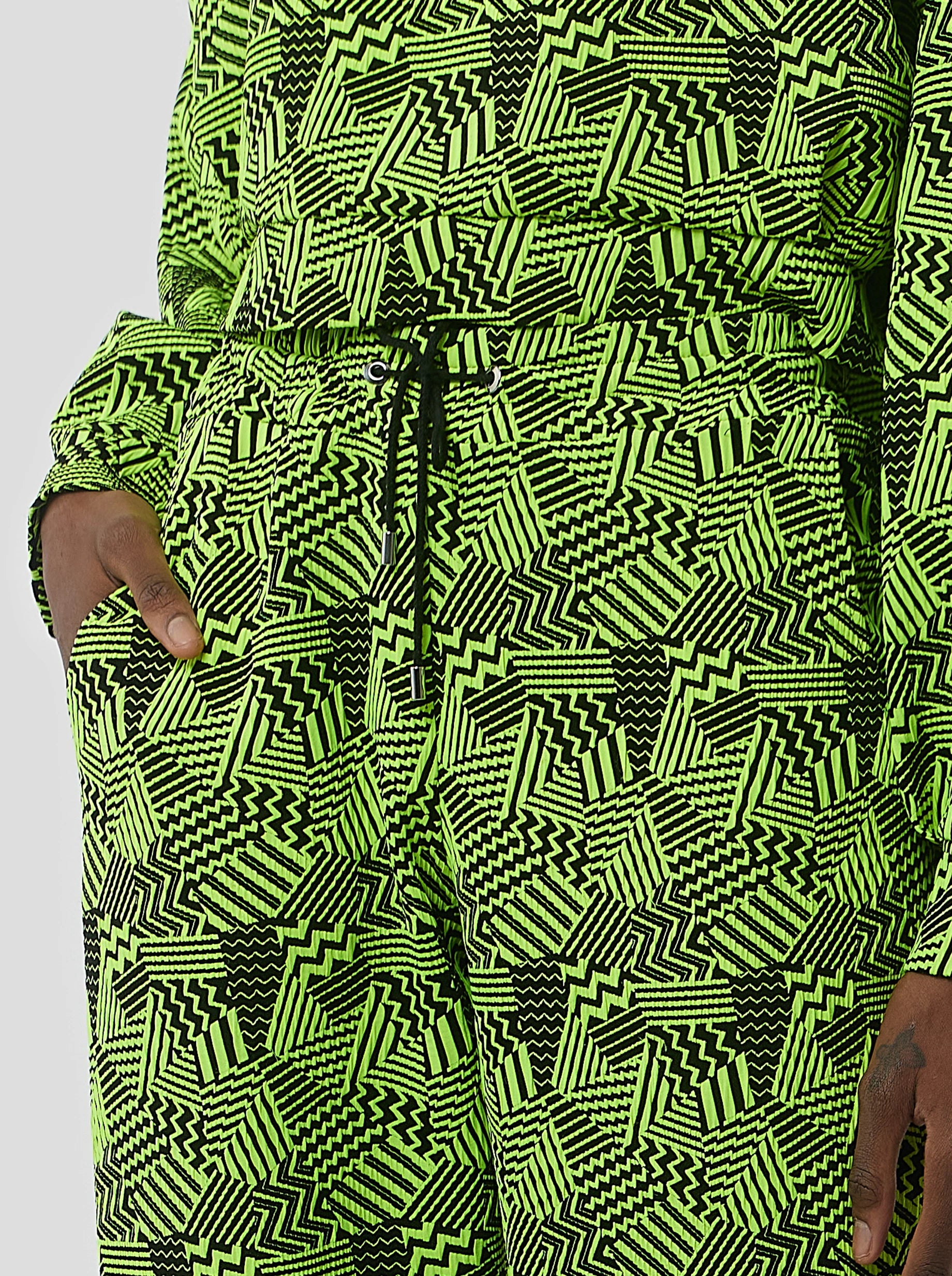 Kiara Sweatpants in Neon Citrus Fizz