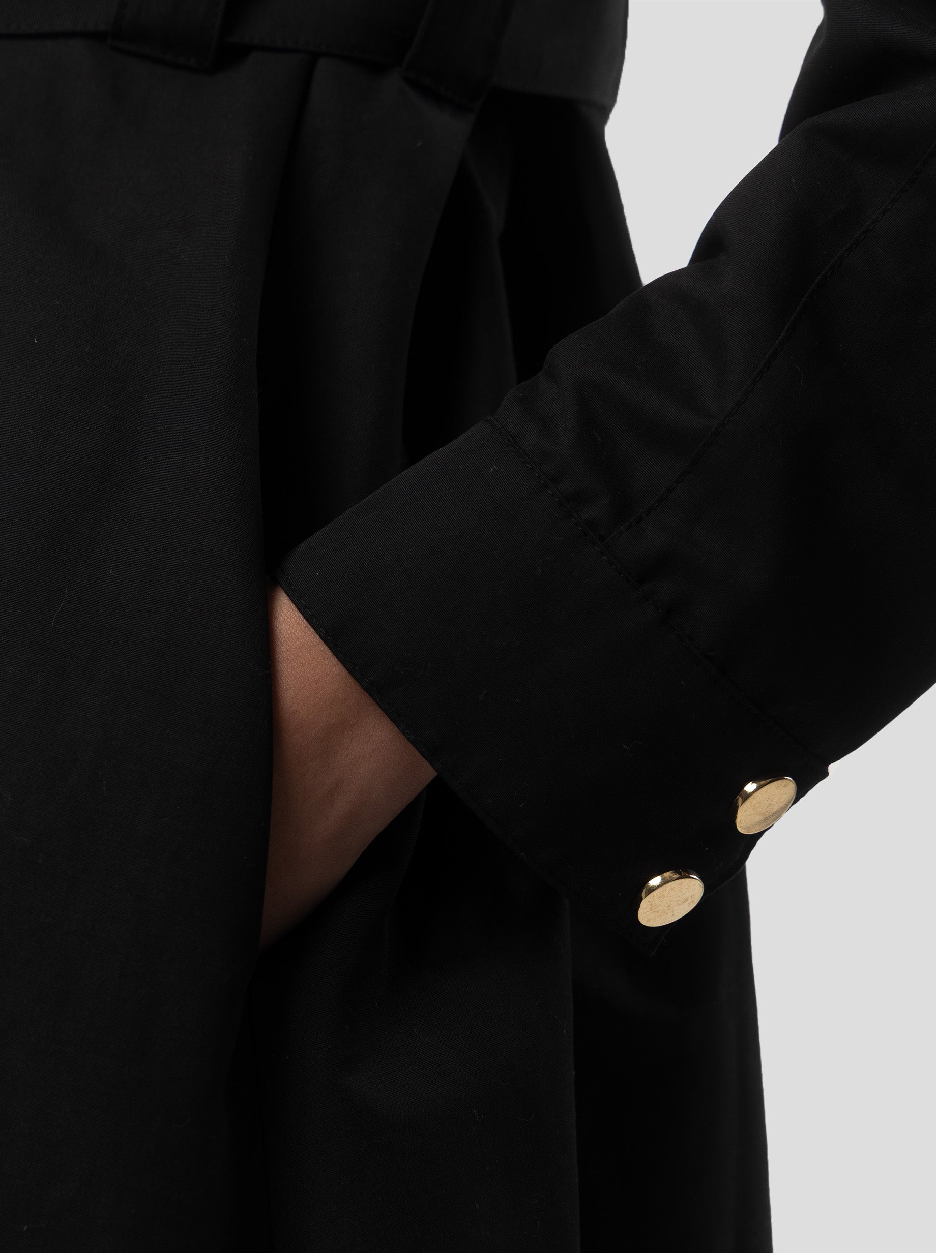 Kurtis Dress in Black Technical Fabric