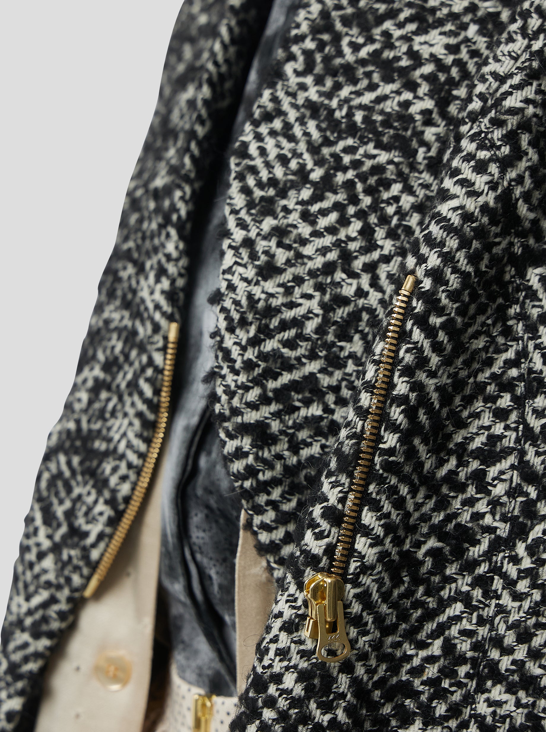 Manteau Eren en Lainage moucheté façon grand-père