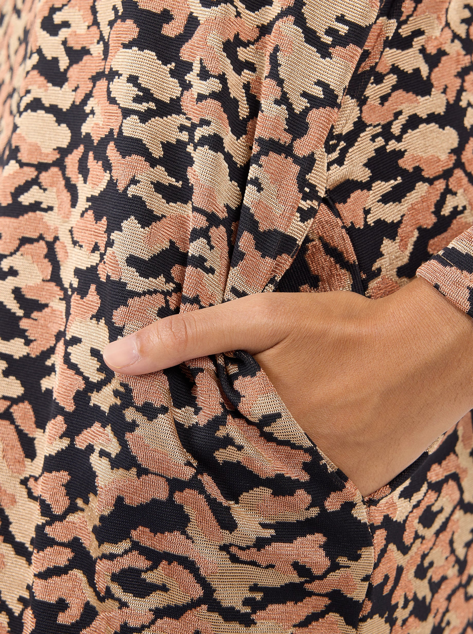 Robe Marshall en maille fine Felin