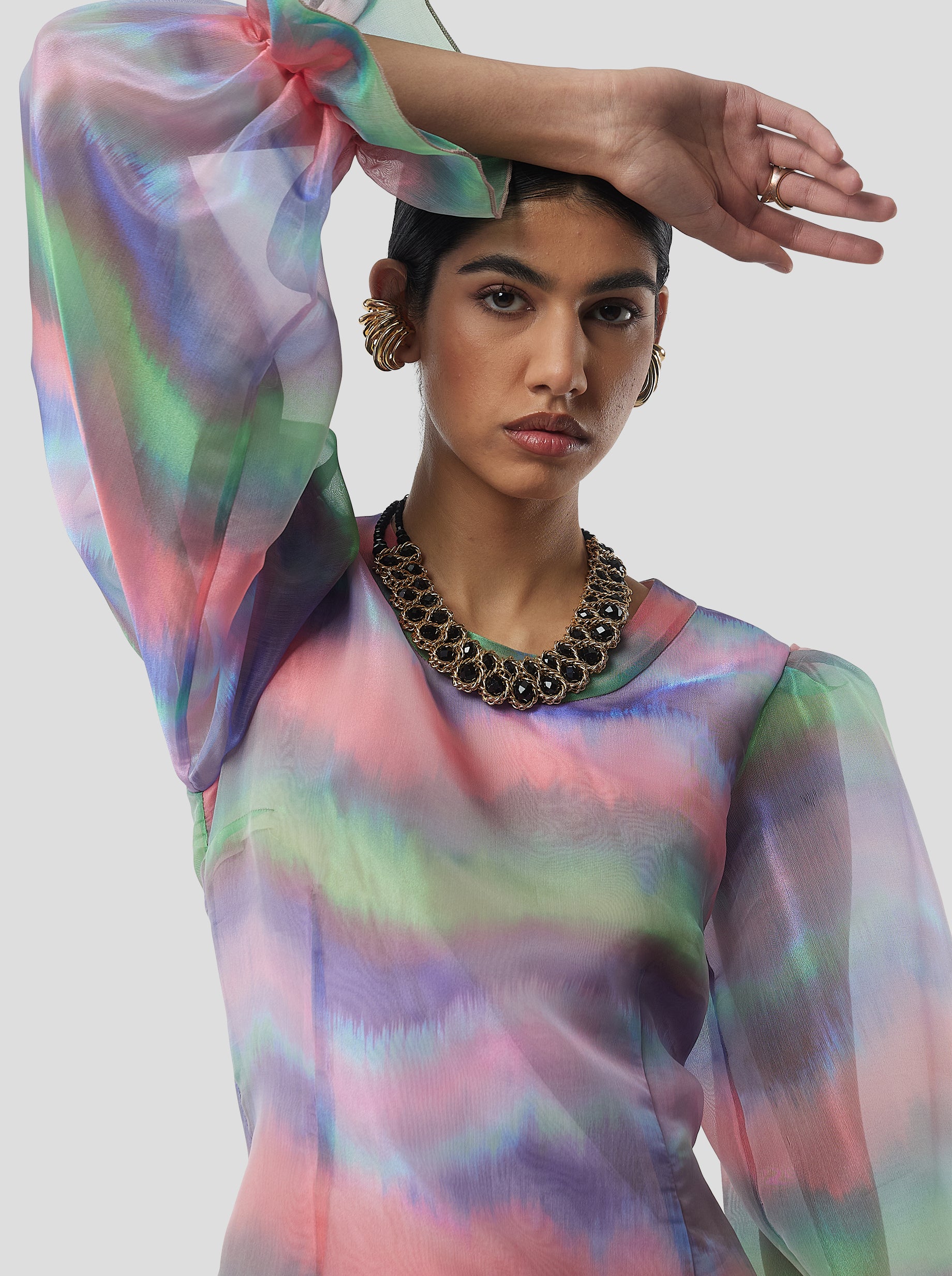 Cheetah Dress in Opalys Print