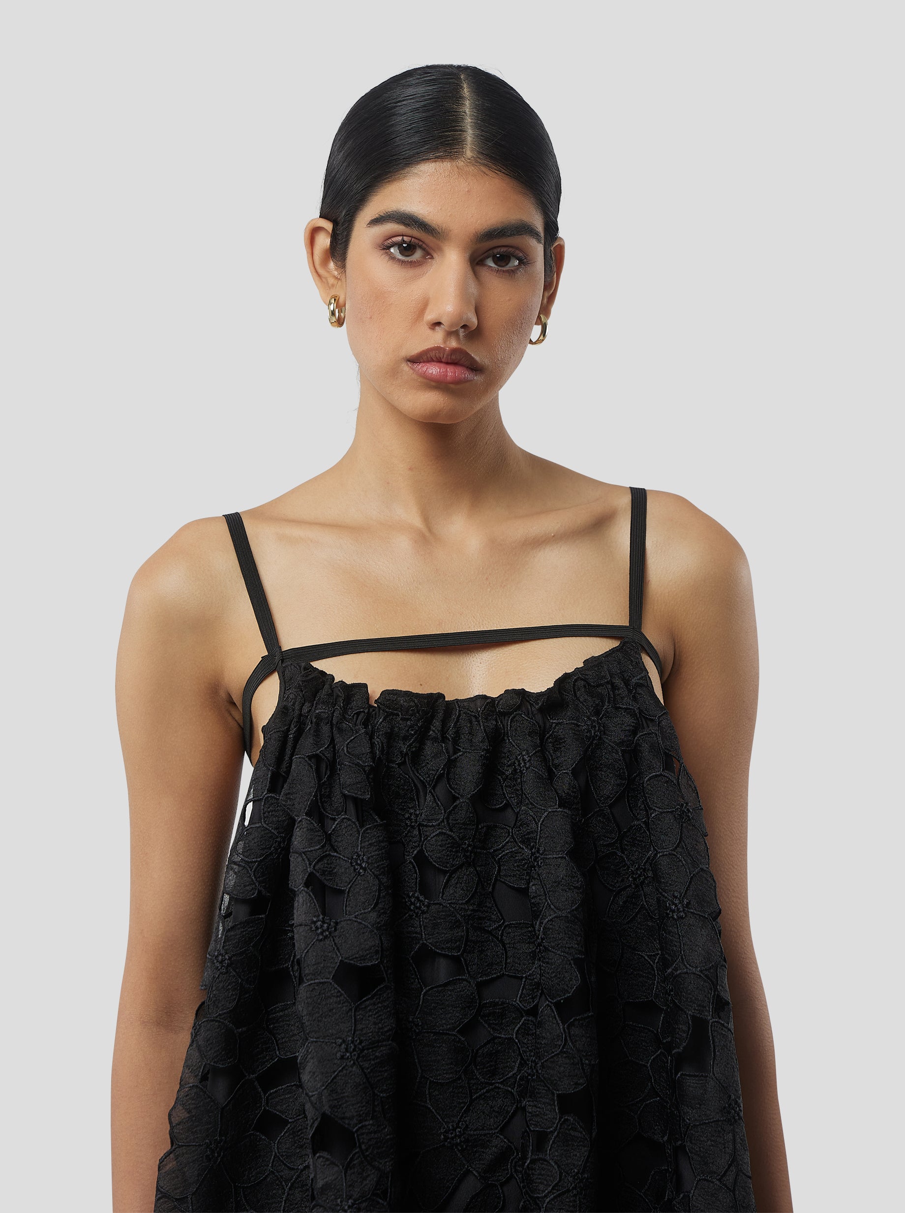 Vickie dress in Laurier brulé