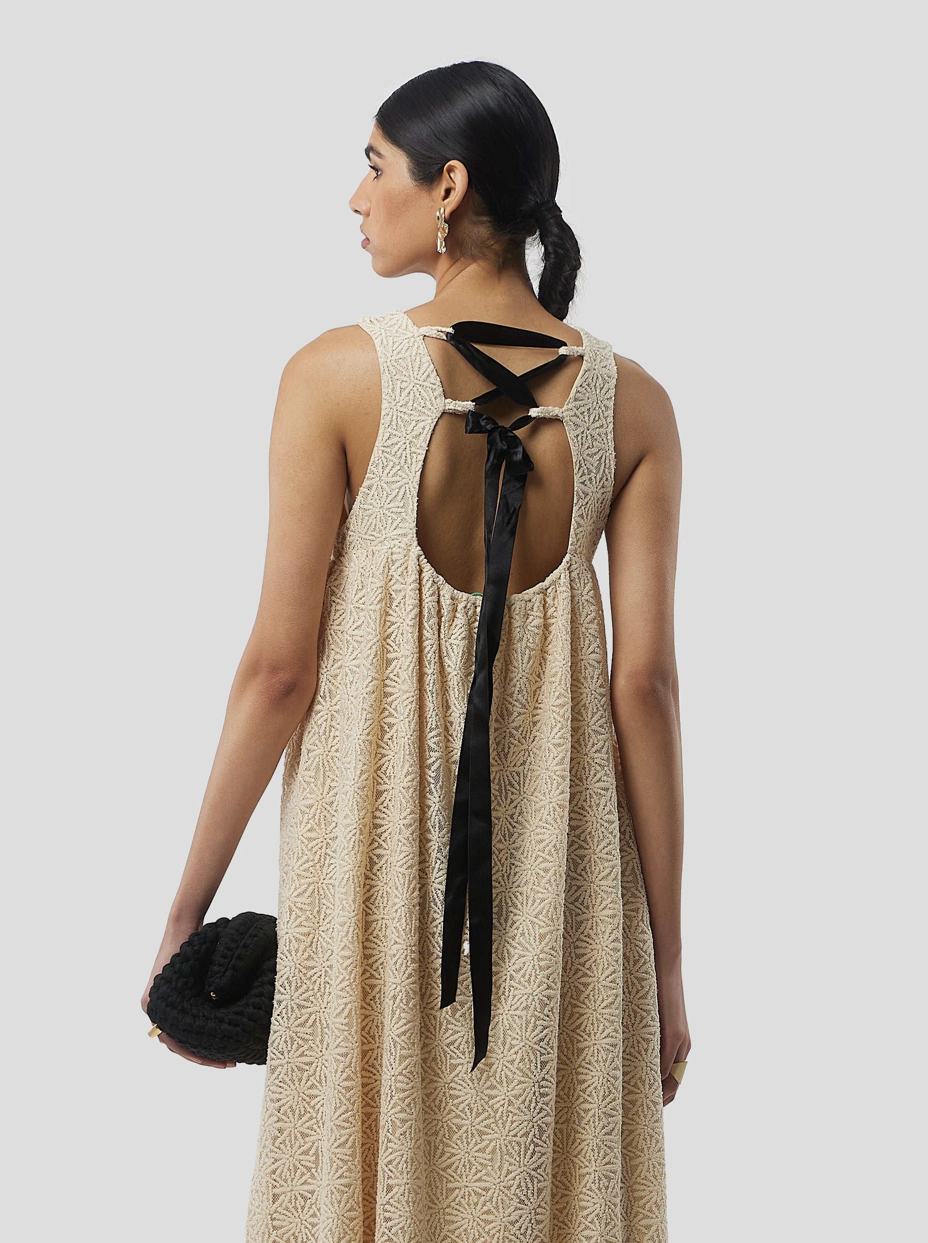 Robe Sperone en Dentelle Shooting Stars