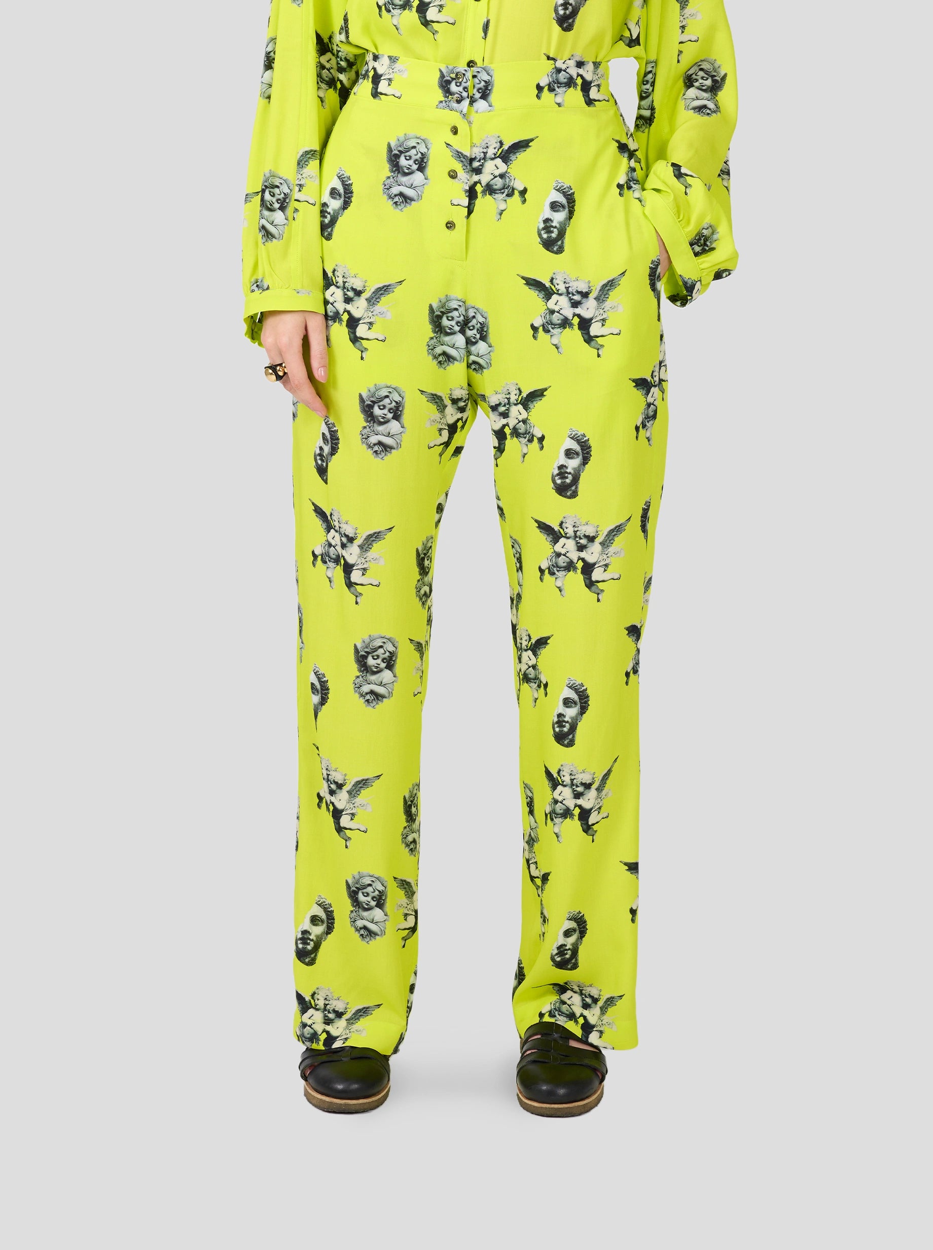 Spartacus Pants in Angels Print