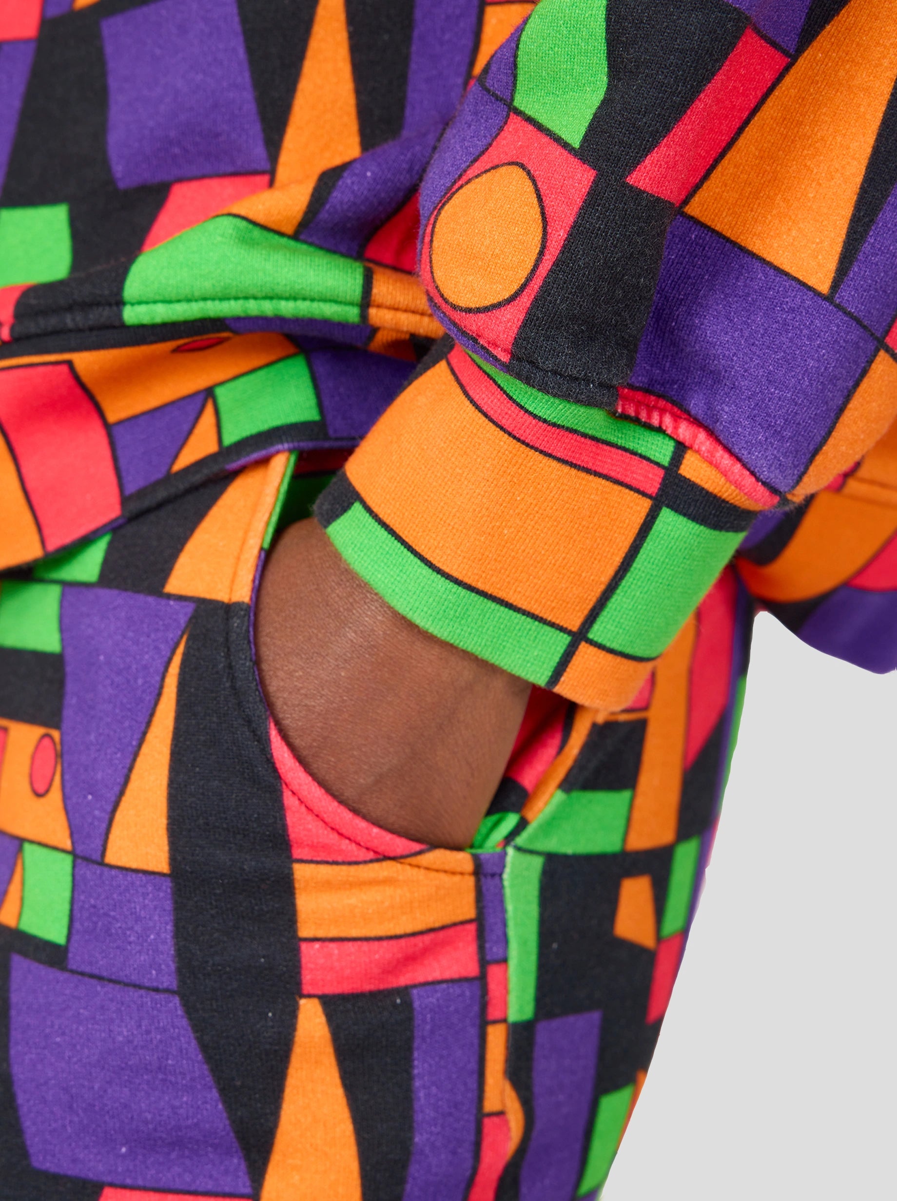 Pantalon Kiara en molleton imprimé Fréquences