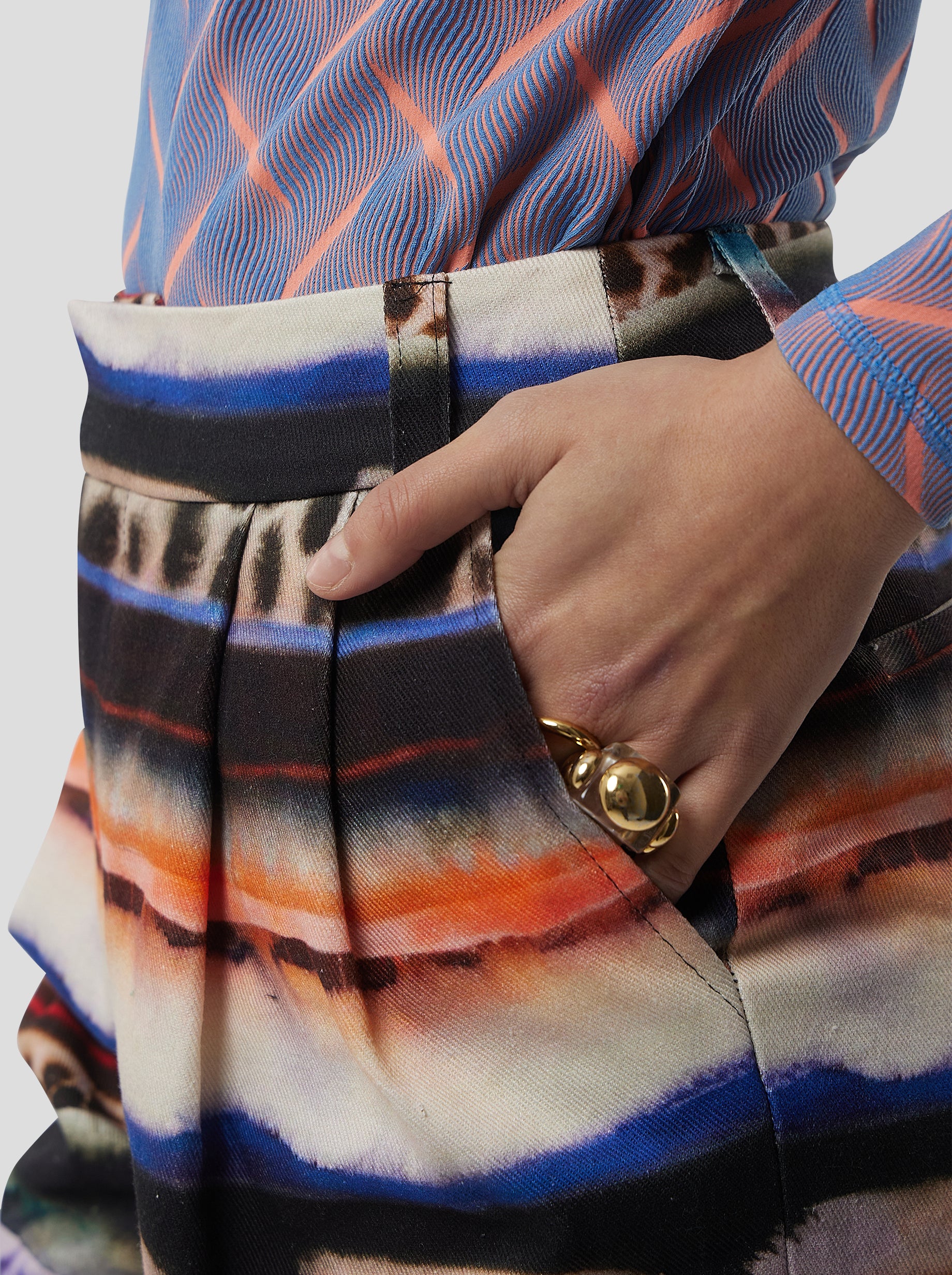 Gabriel Pants in Edgewalk print