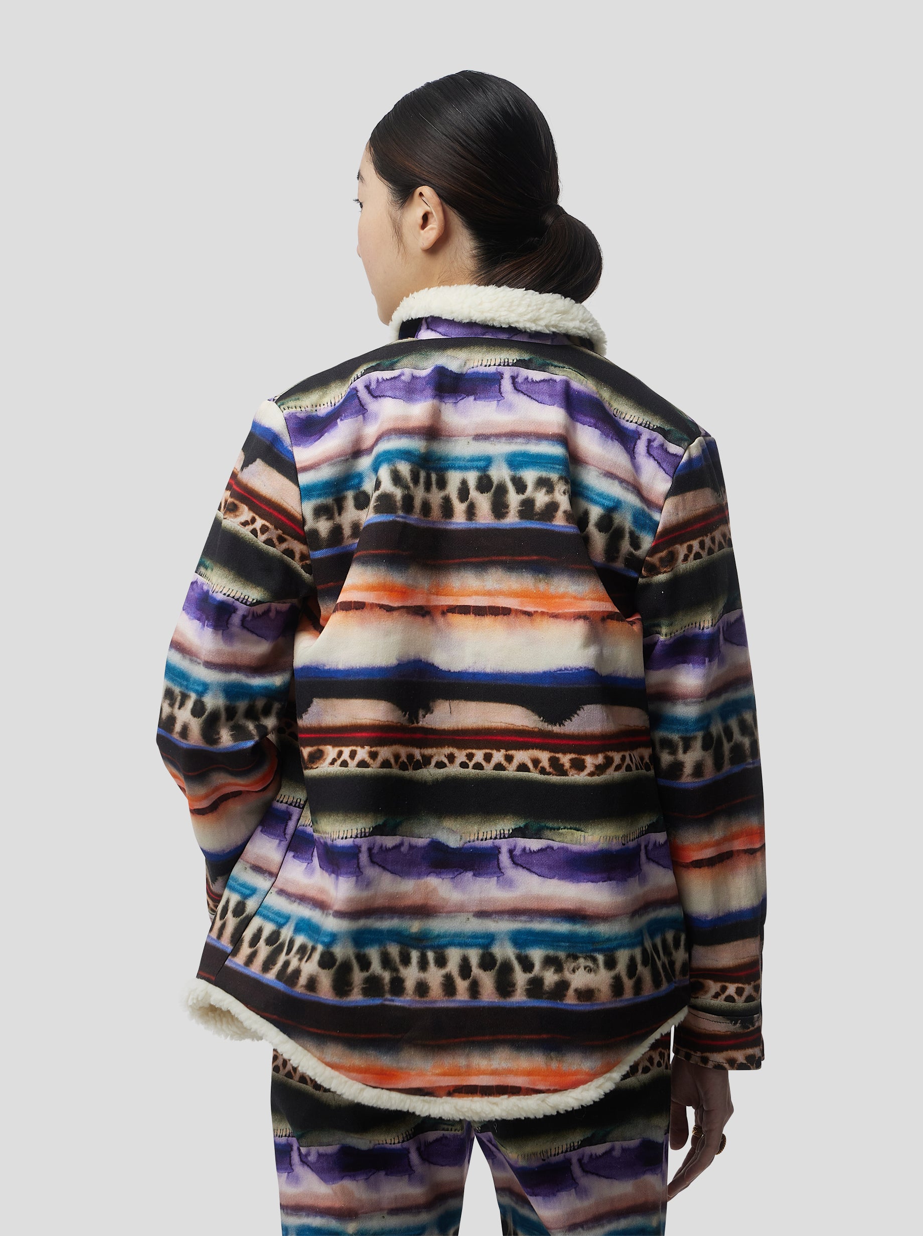 Sur-chemise Dori en Imprimé Edgewalk sur denim