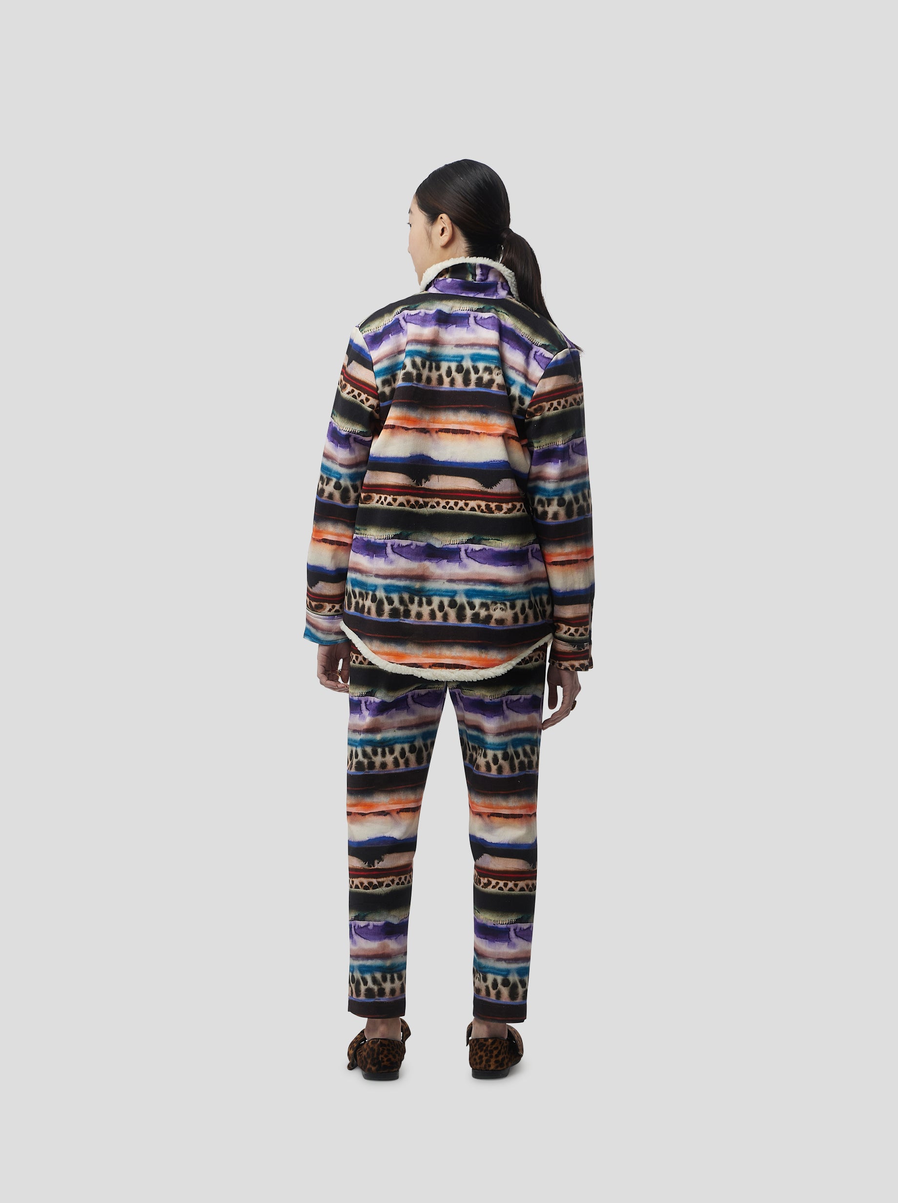 Sur-chemise Dori en Imprimé Edgewalk sur denim