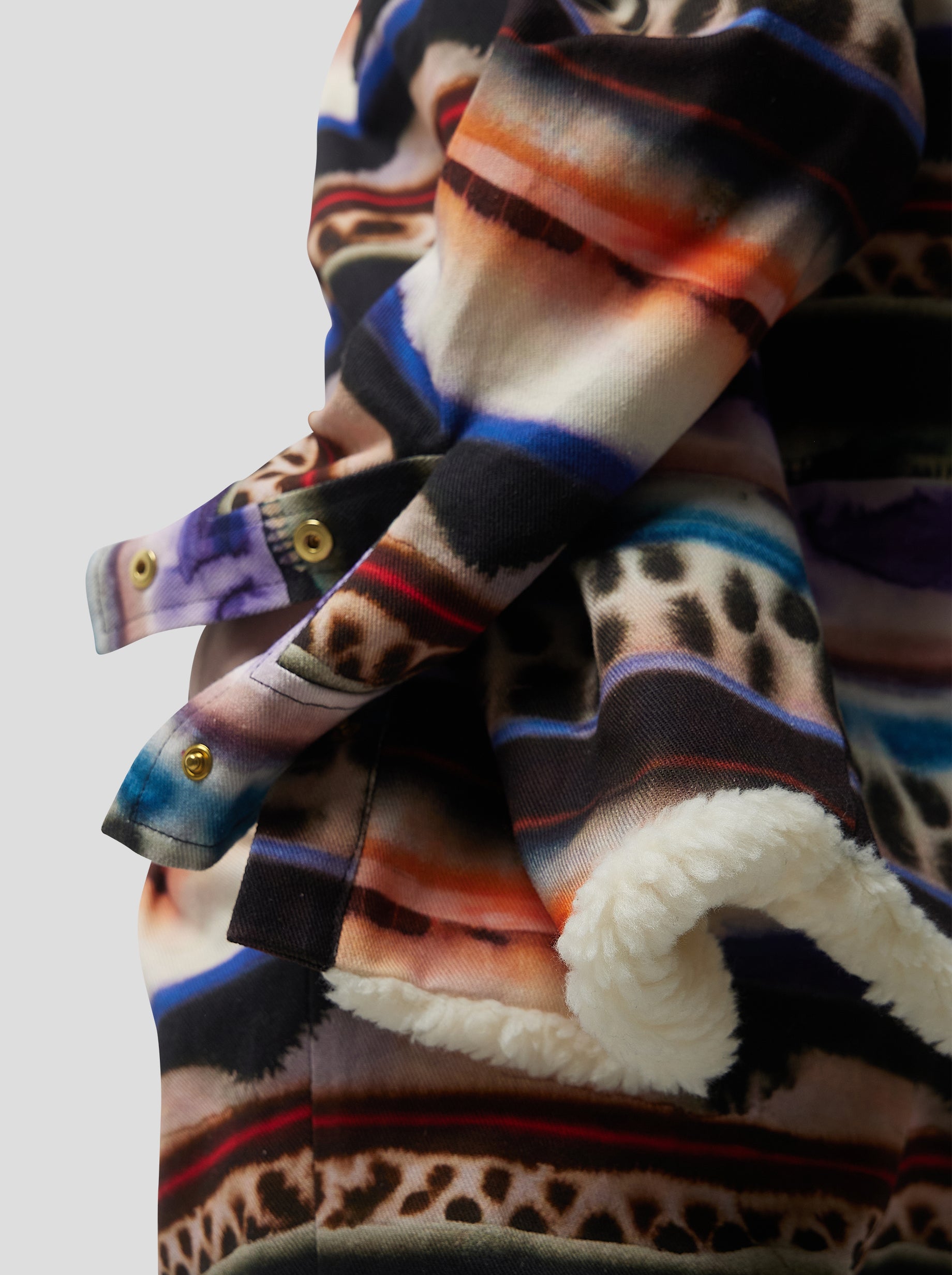 Sur-chemise Dori en Imprimé Edgewalk sur denim