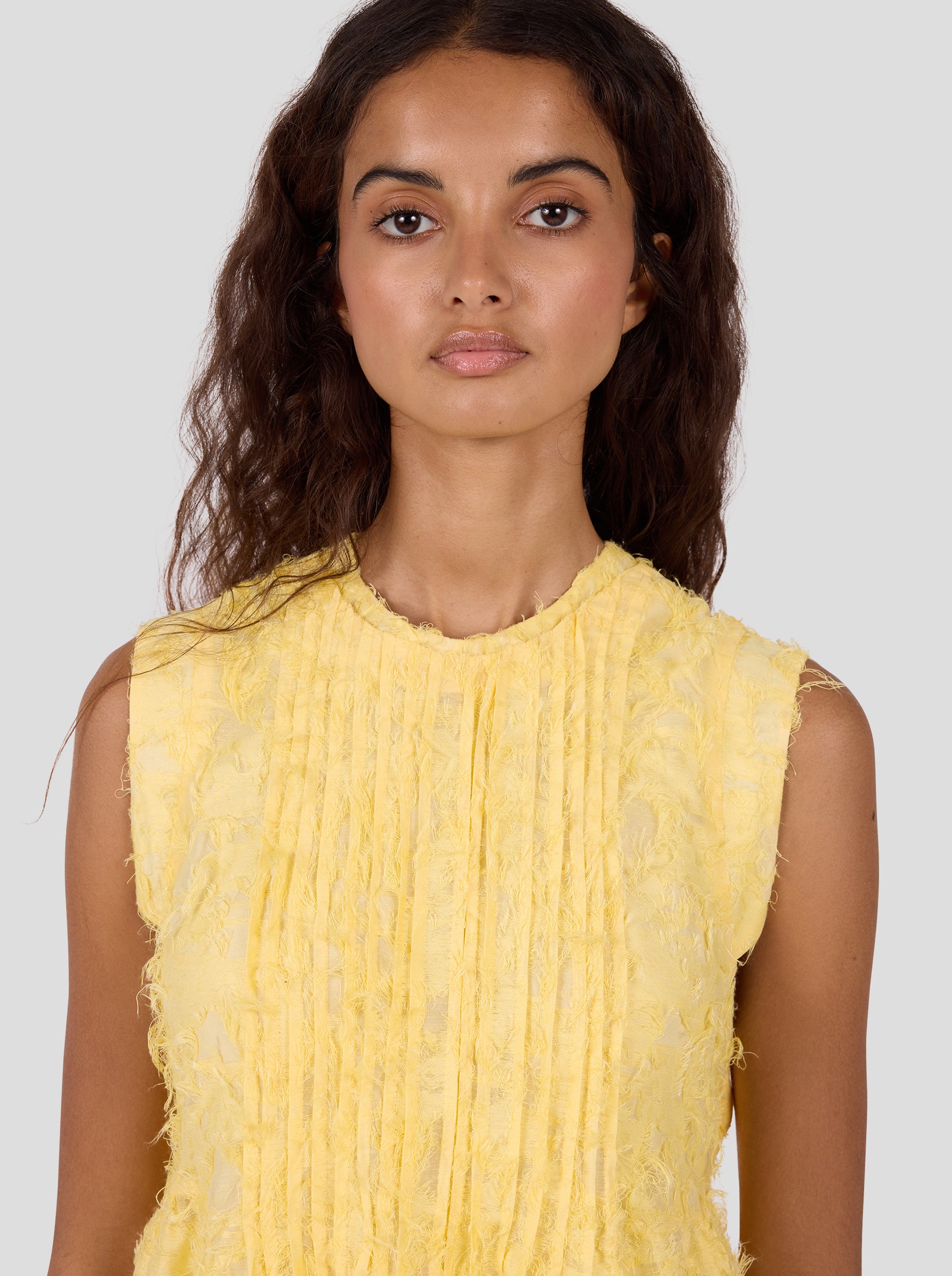 Thelma Summer Dress Fragmented Plumetis