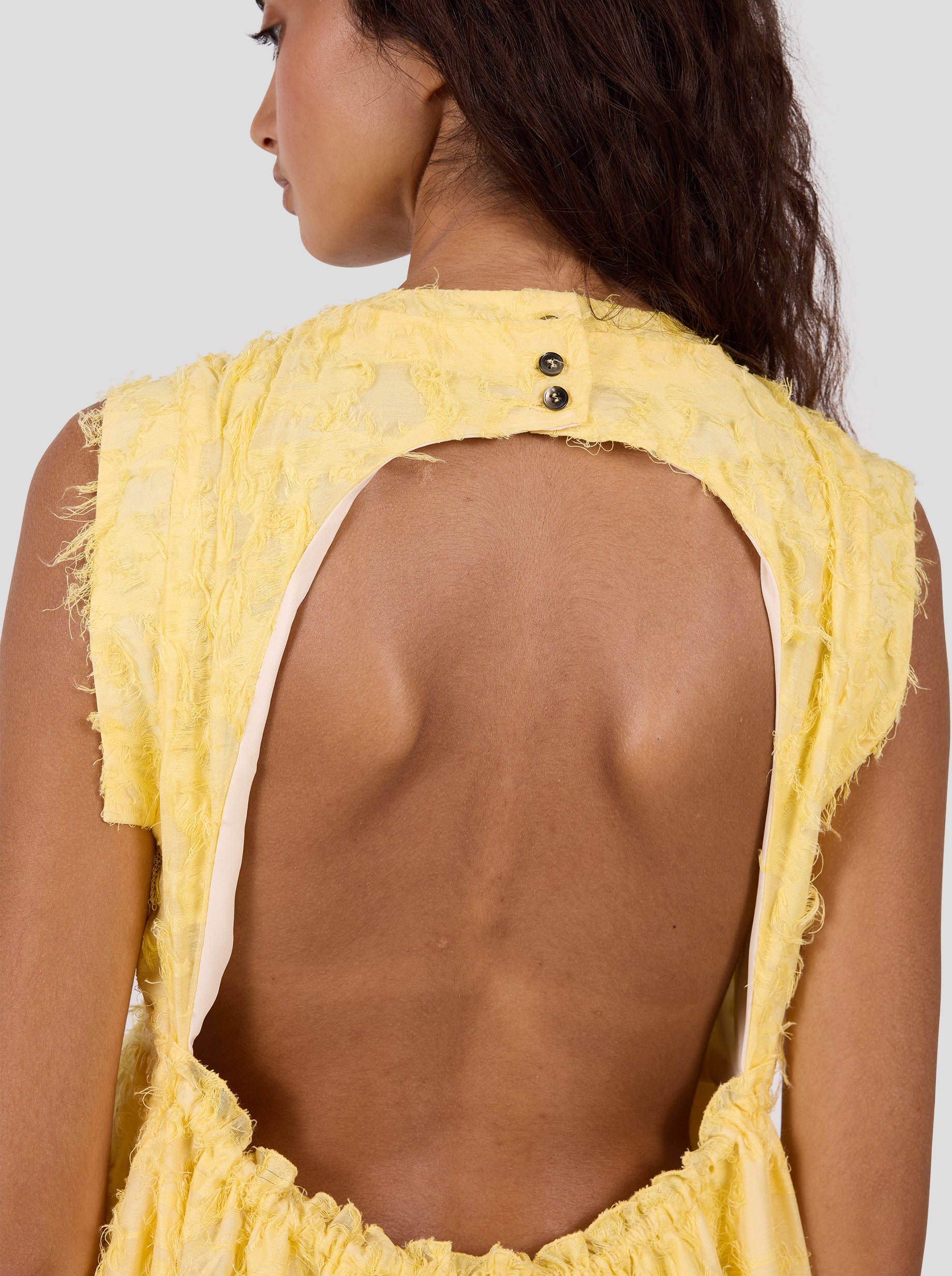 Thelma Summer Dress Fragmented Plumetis