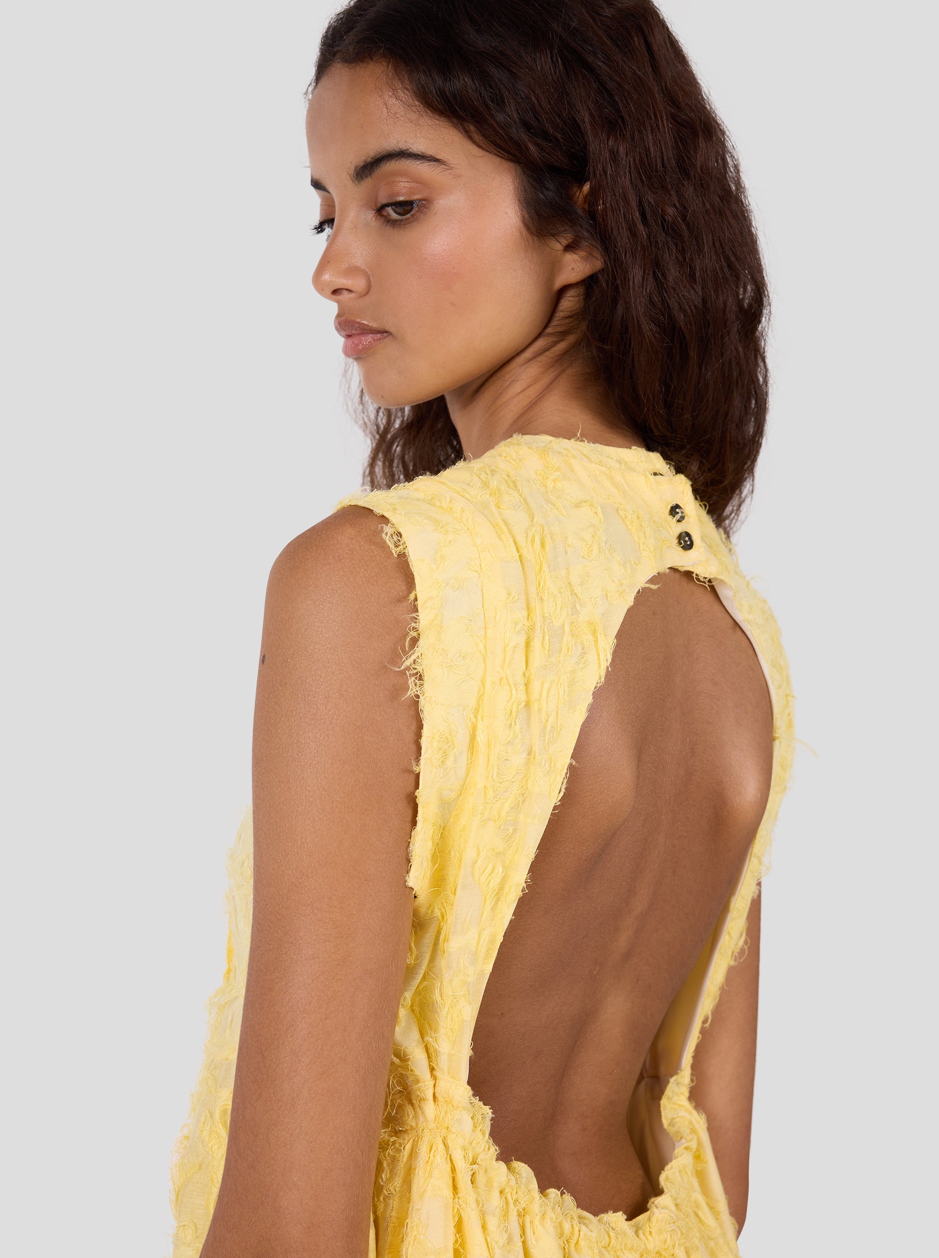 Thelma Summer Dress Fragmented Plumetis