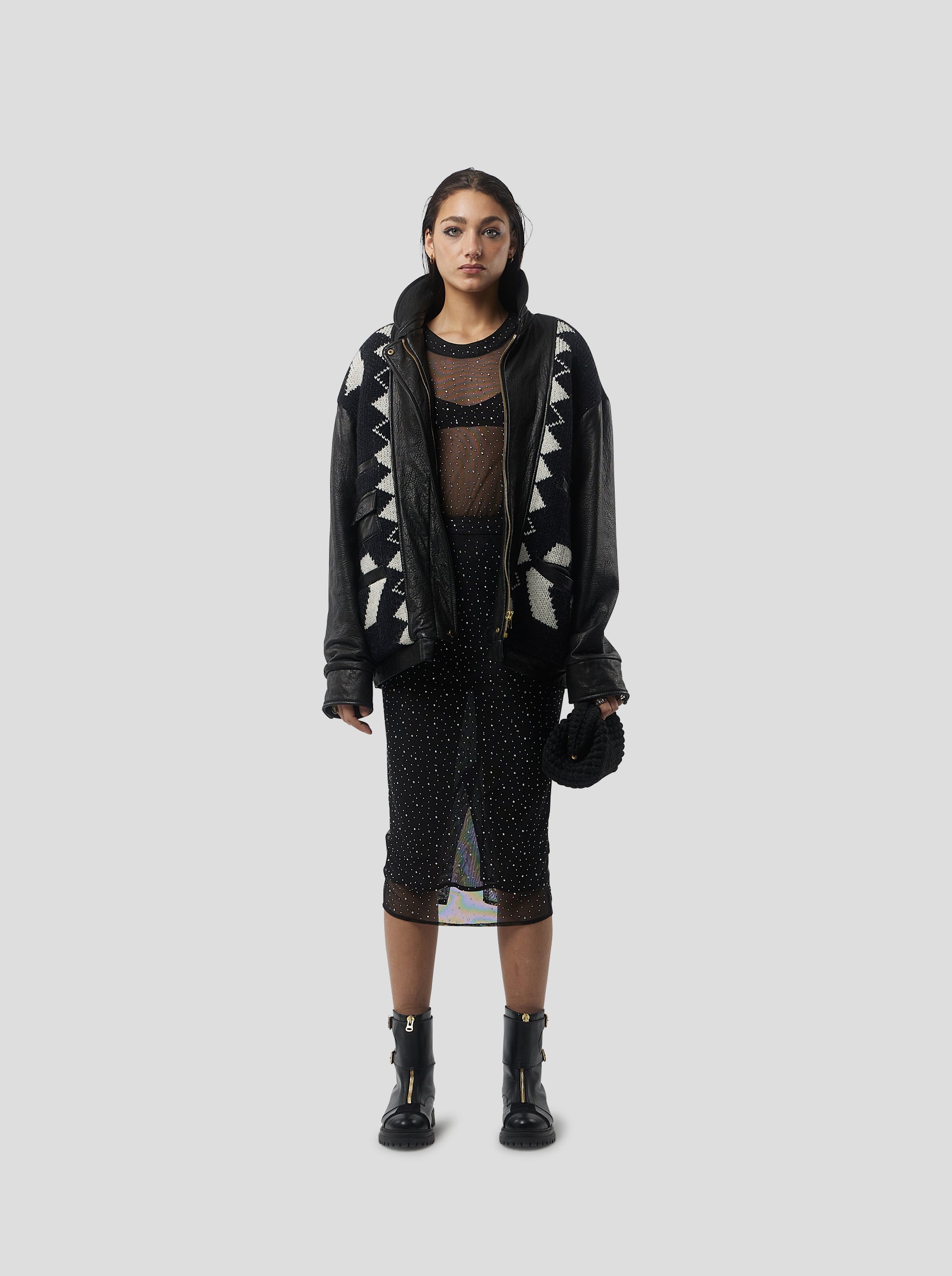 VESTE JONAS EN CUIR NOIR