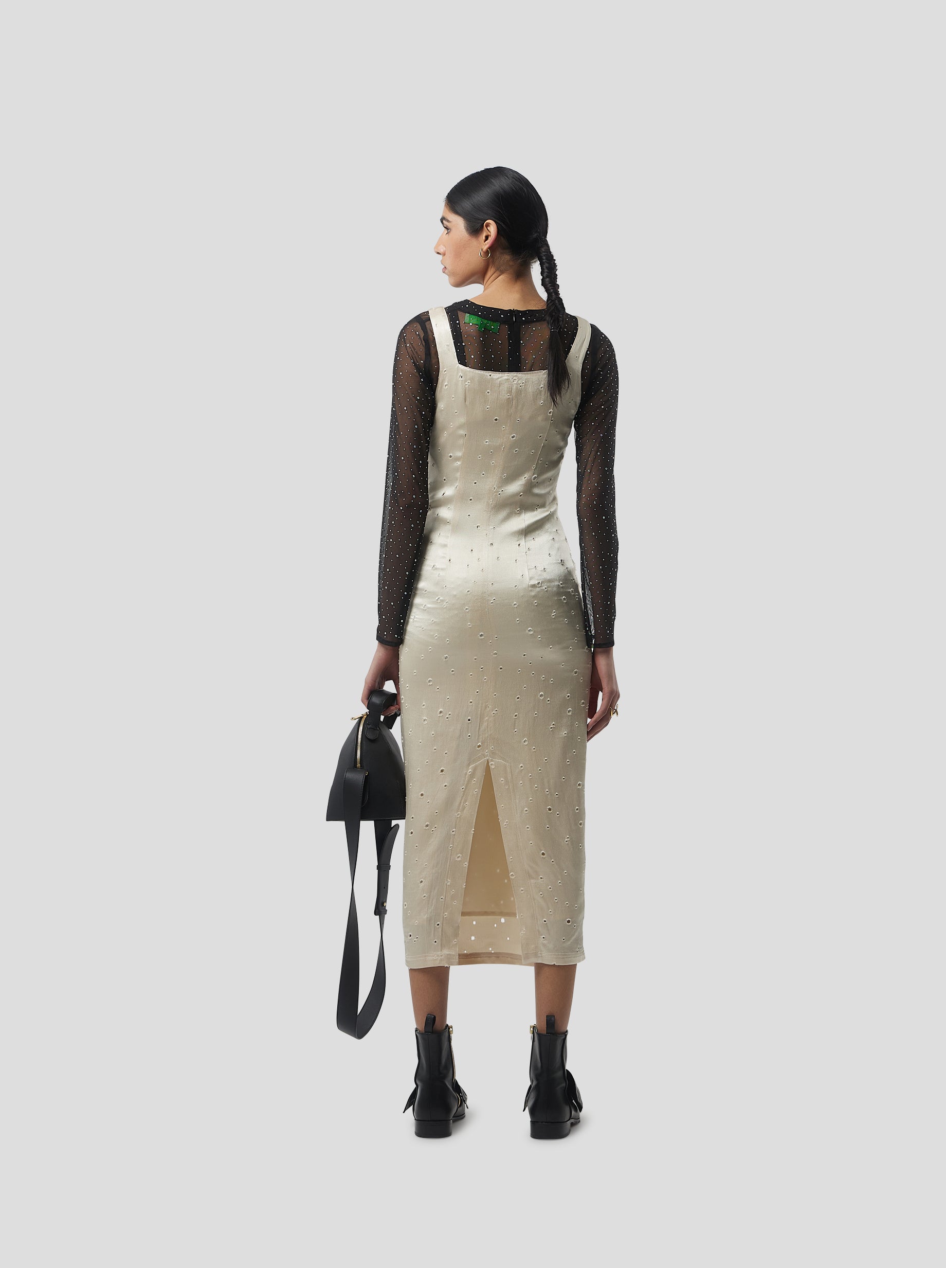 Robe Lynx en Voile Lune saboté