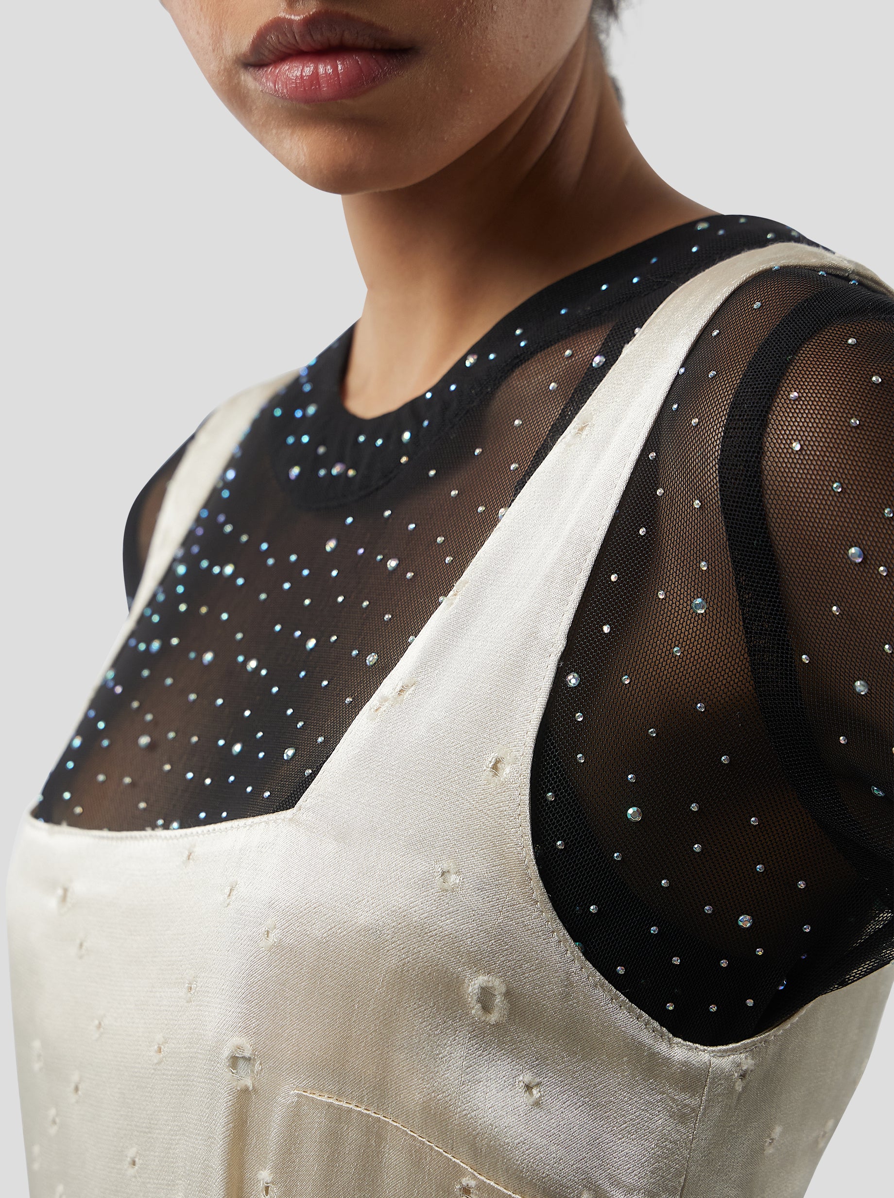 Robe Lynx en Voile Lune saboté