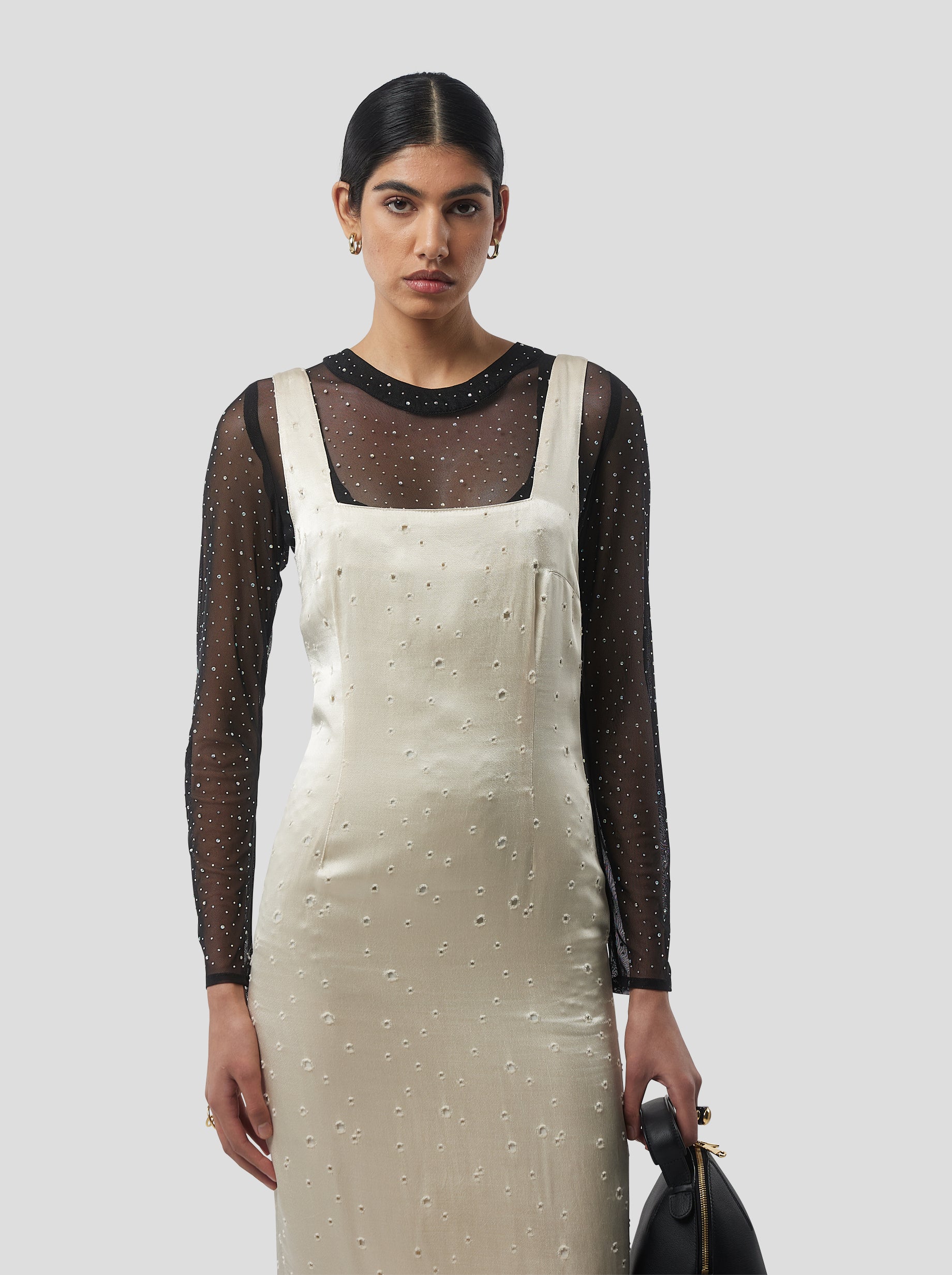 Robe Lynx en Voile Lune saboté