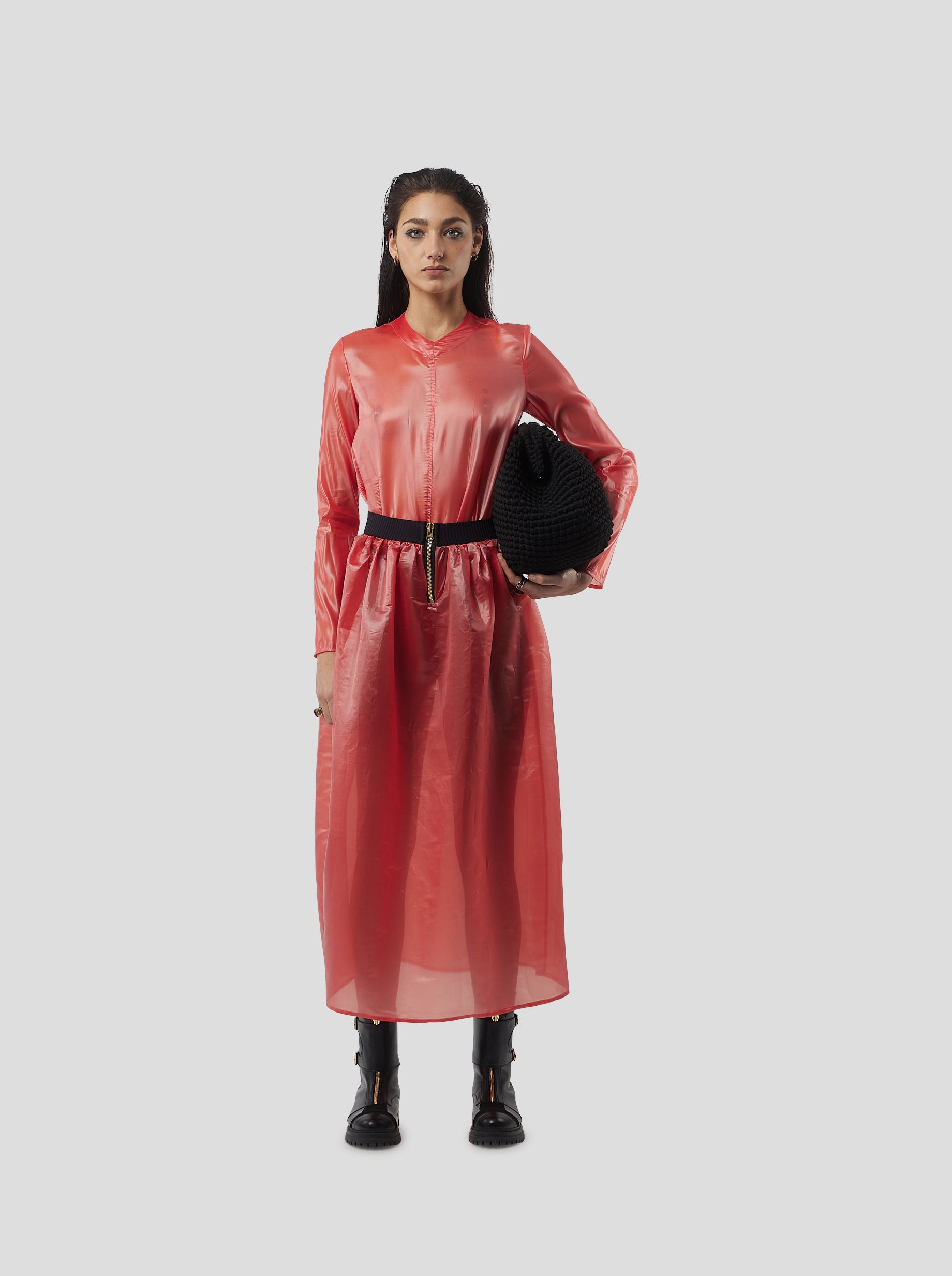 Jupe Cleo en voile Neoshell corail