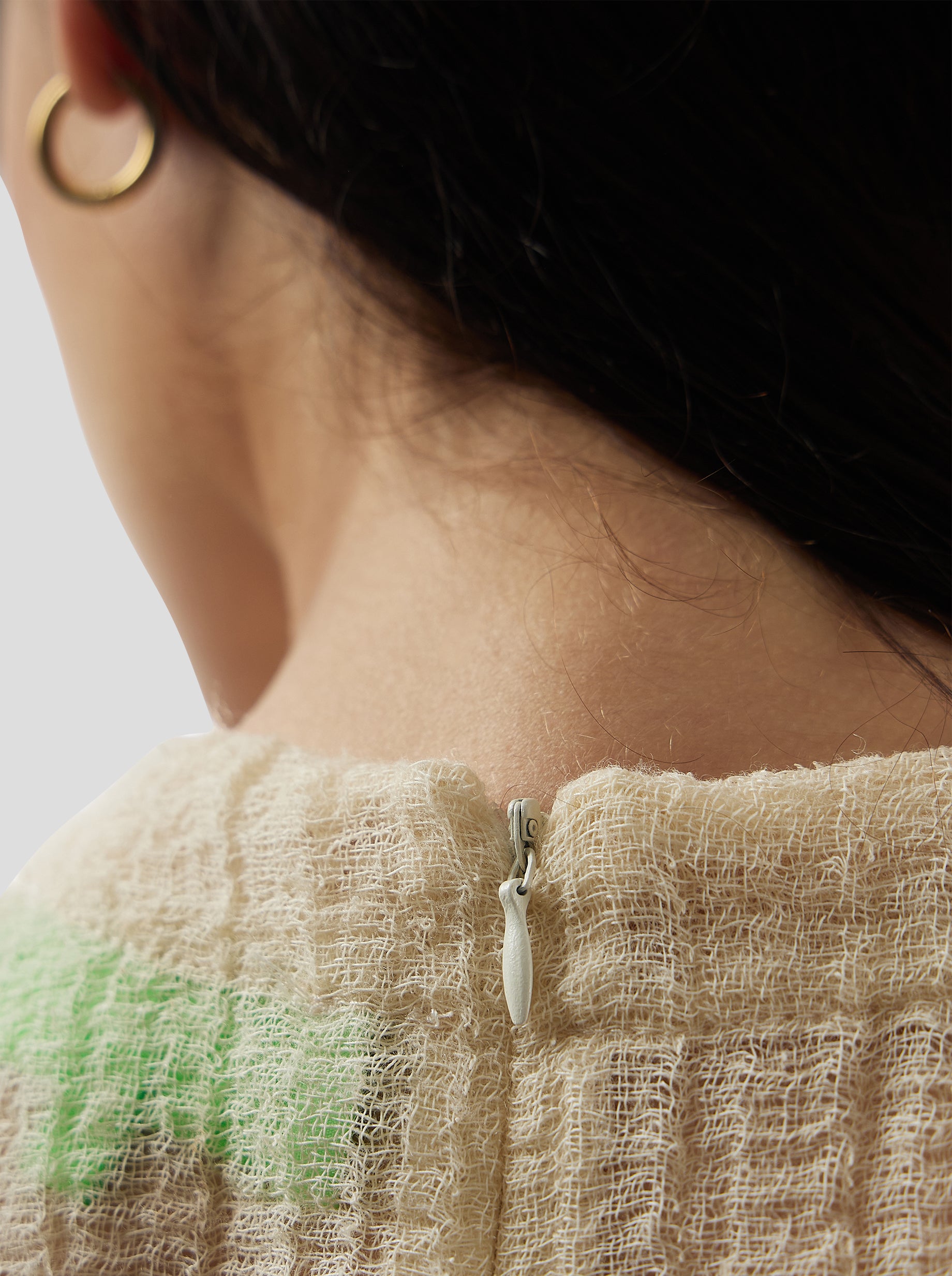 Cooper top in Sand salted voile