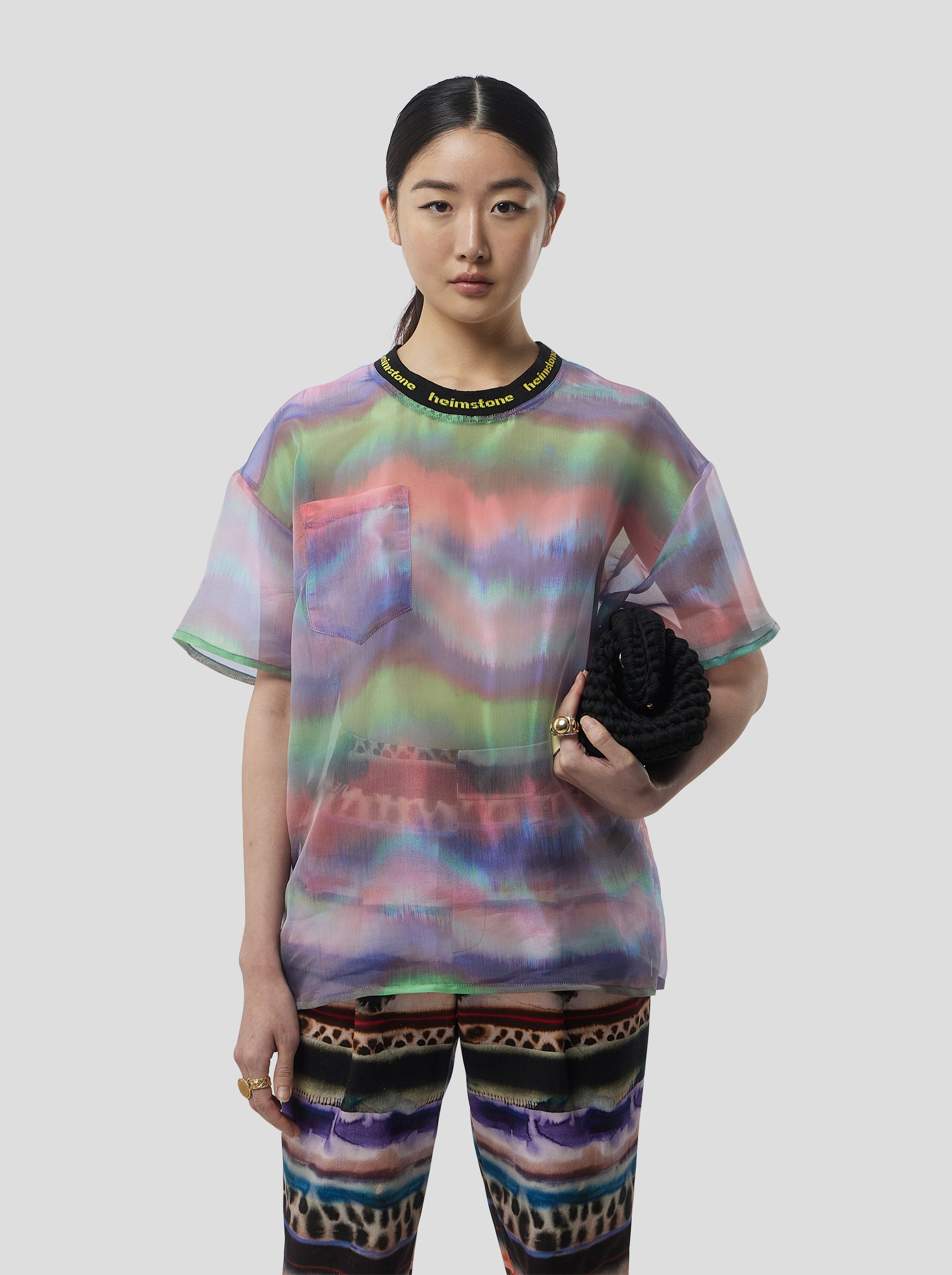 T-Shirt Dédé en imprimé Opalys