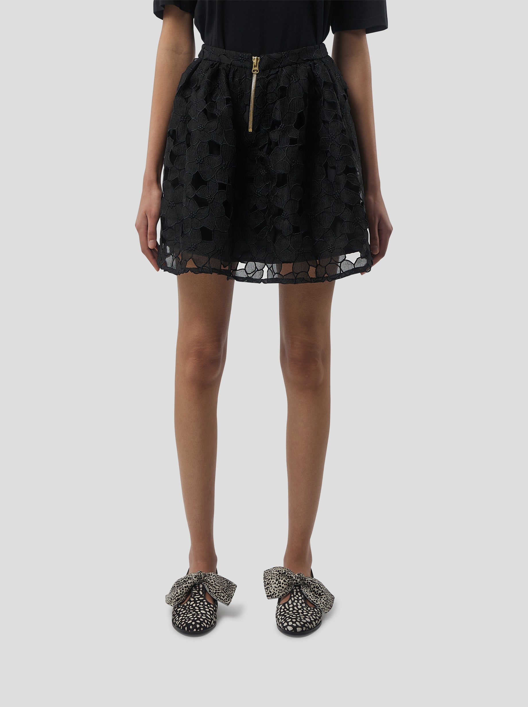 Orso Skirt in Laurier brulé lace