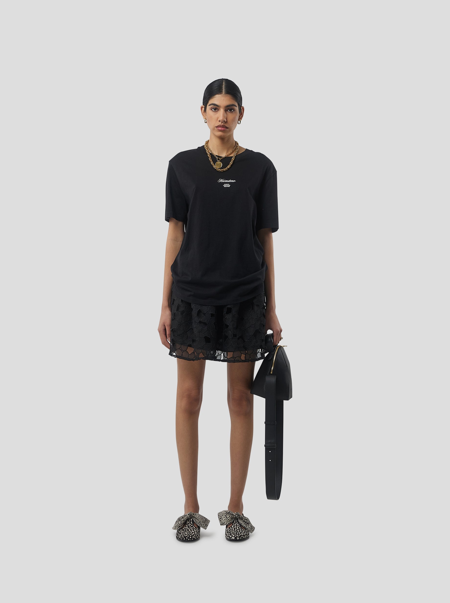 Orso Skirt in Laurier brulé lace