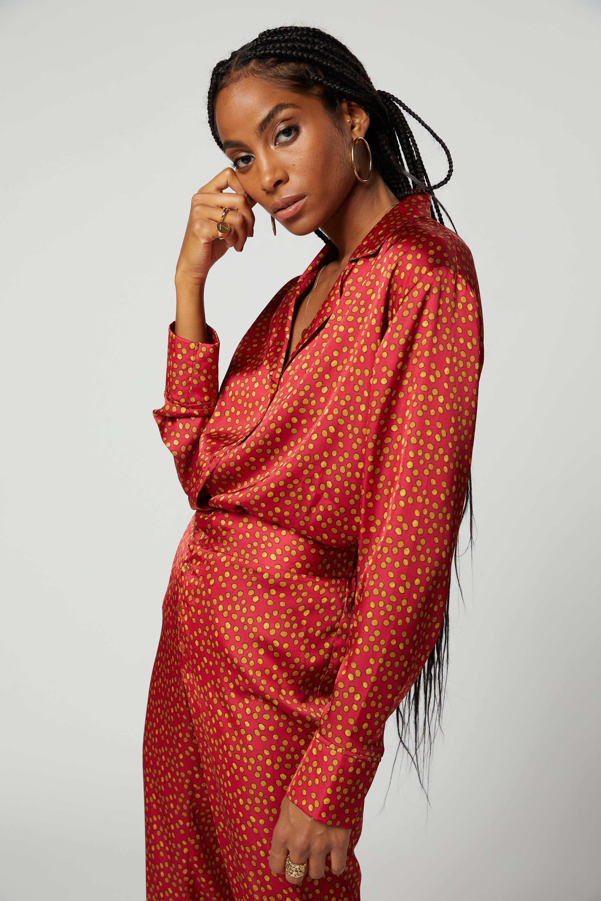 Pyjama Ulysse in Messy dots - bottom