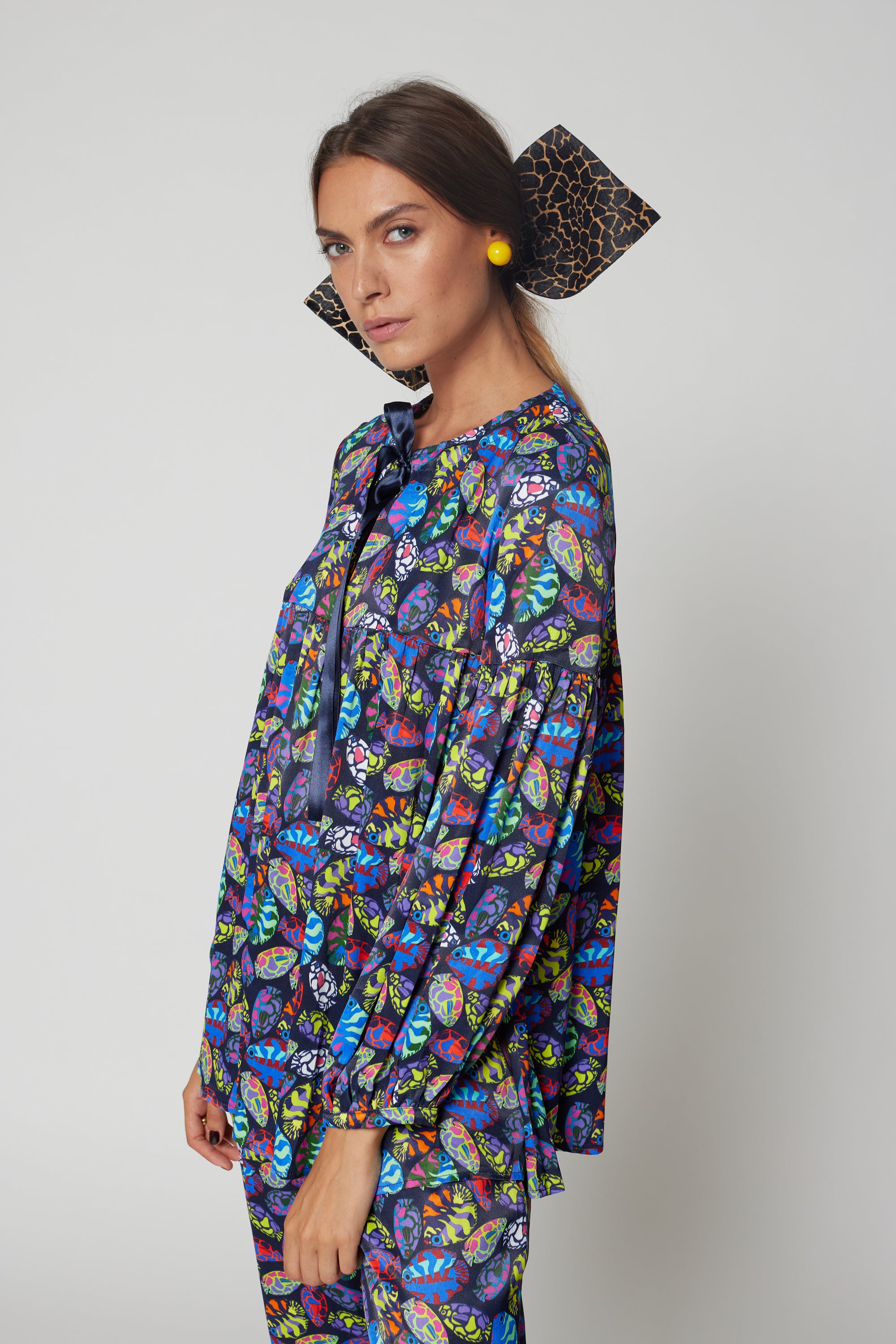 Blouse Sperone en imprimé Gourami 