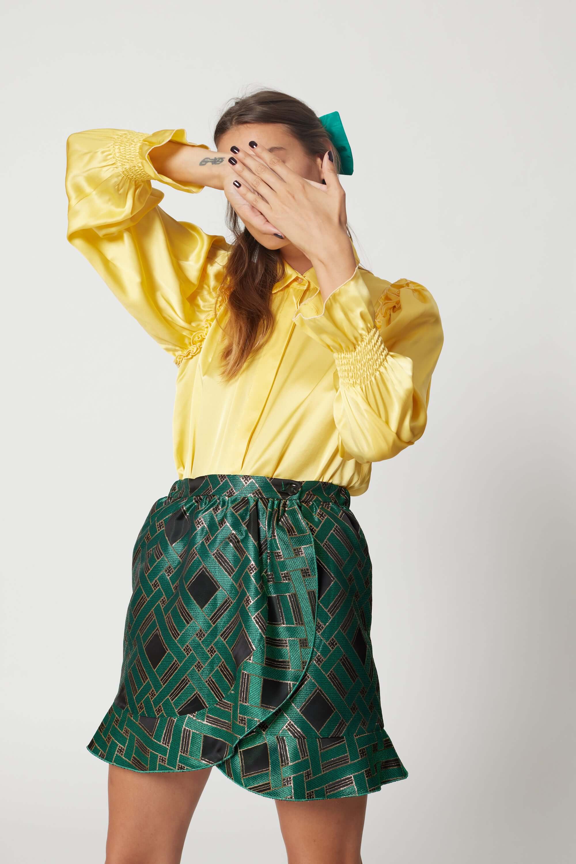 Austria skirt in 1980 green | Heimstone