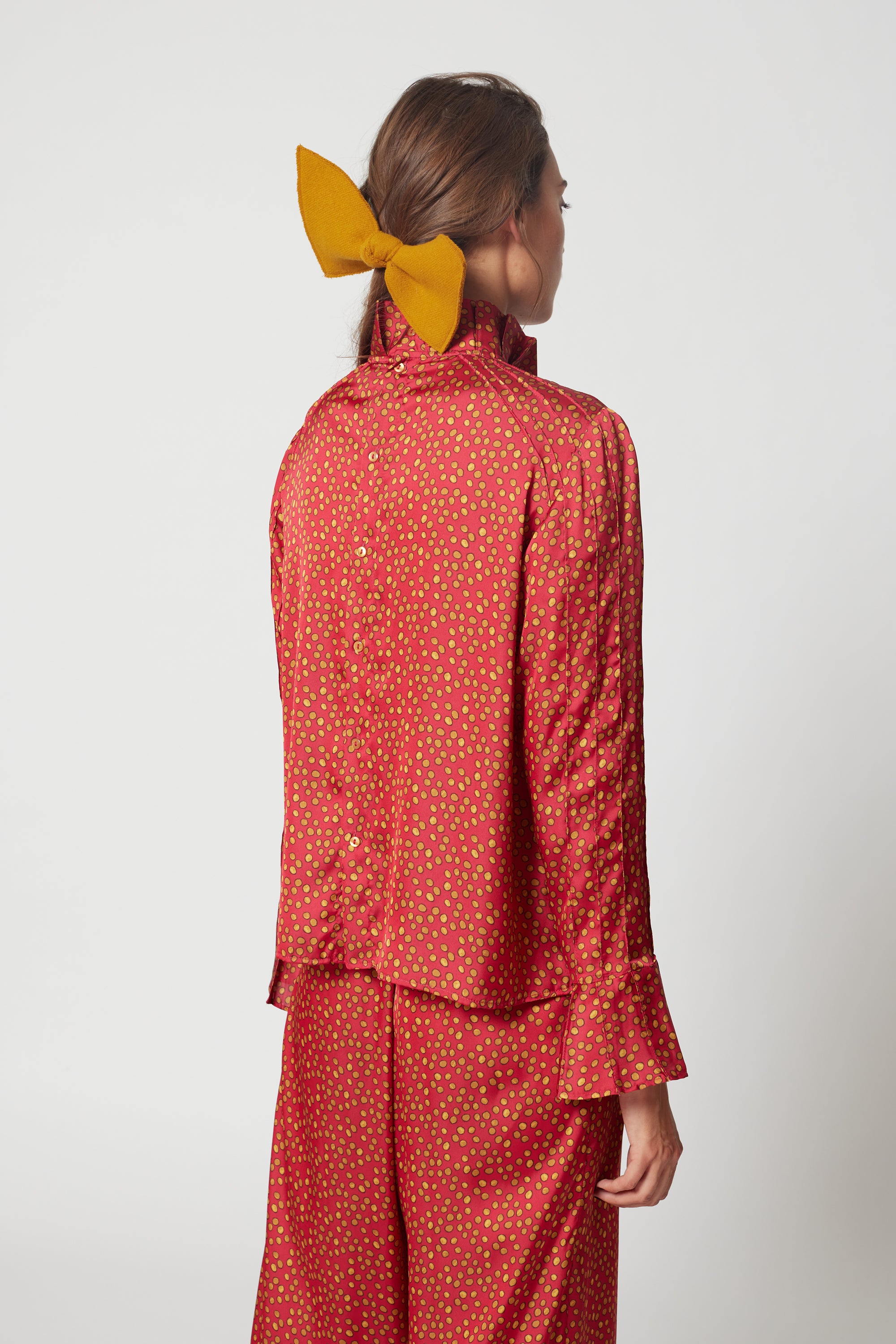 Chemise Muse en imprimé Messy dots 