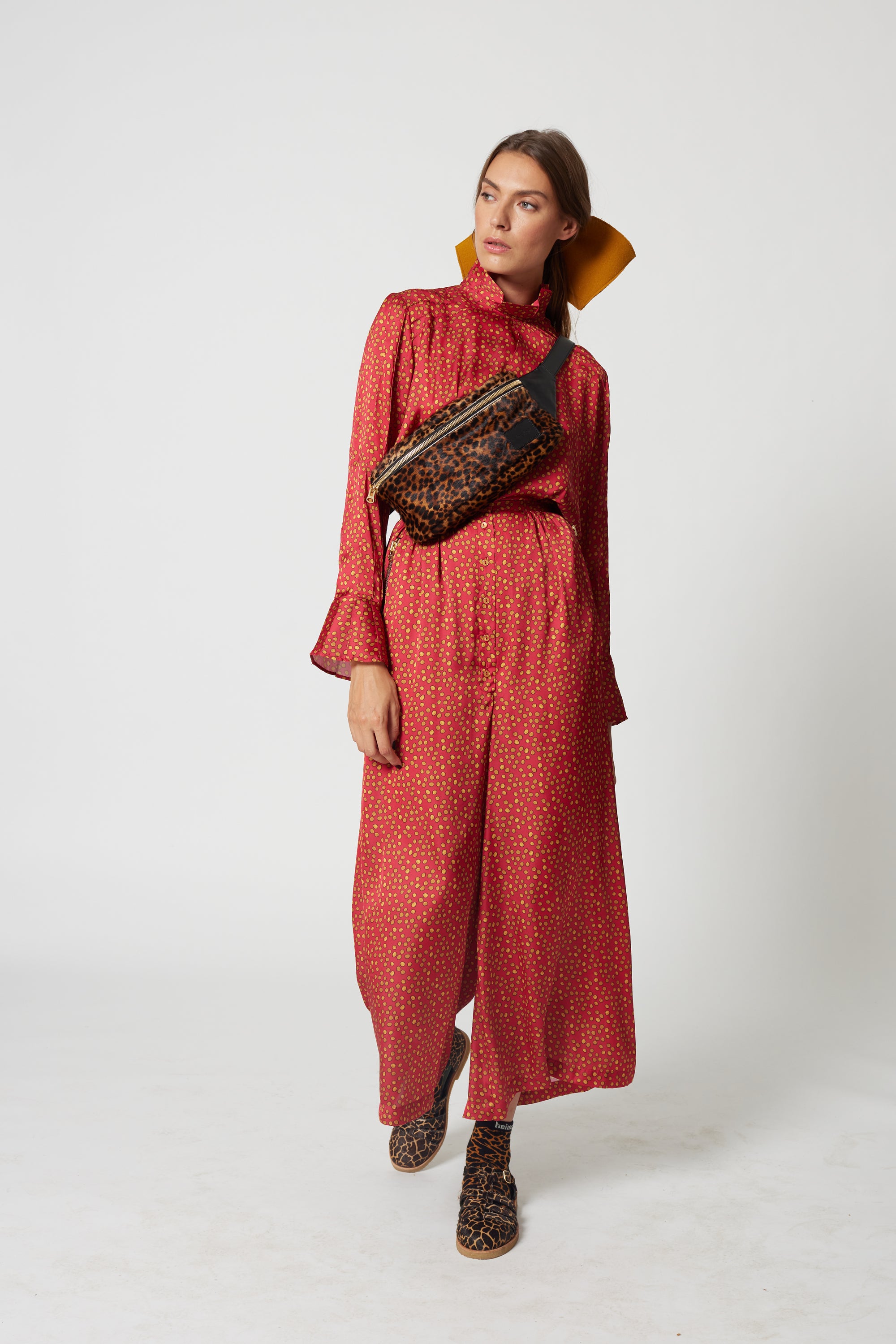 Chemise Muse en imprimé Messy dots 