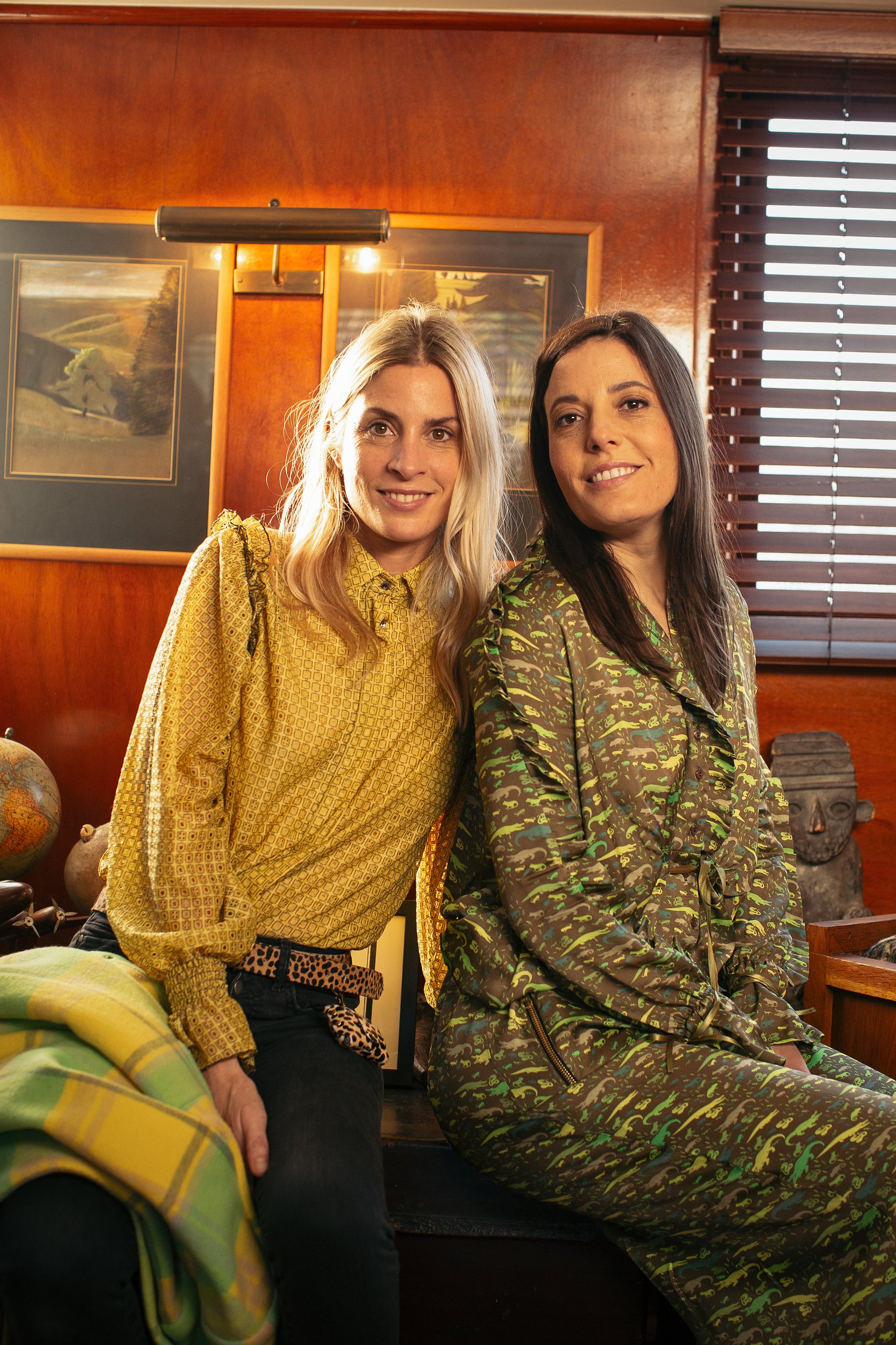 Gil jumpsuit in Eat Your Greens print