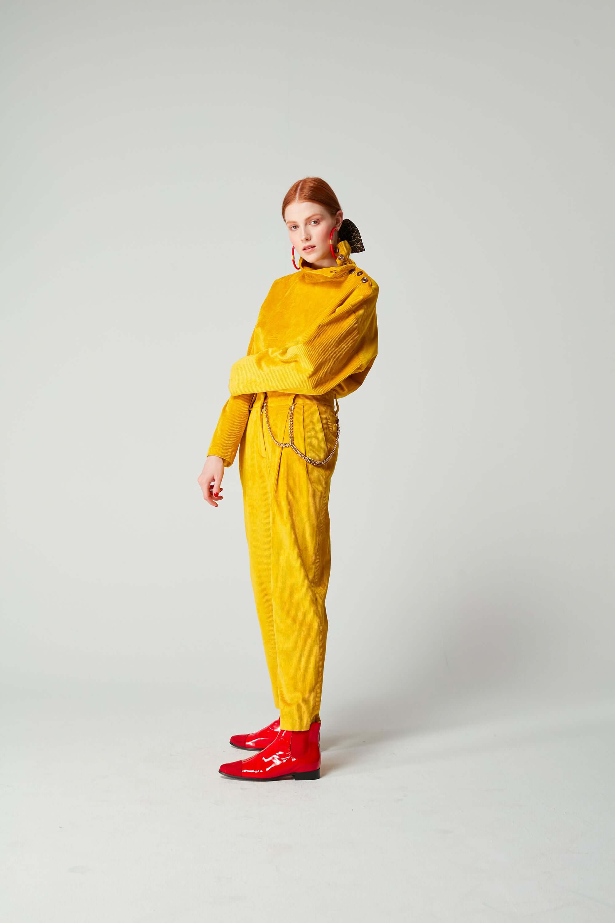 Bobbi sweater in Yellow Cab | Heimstone