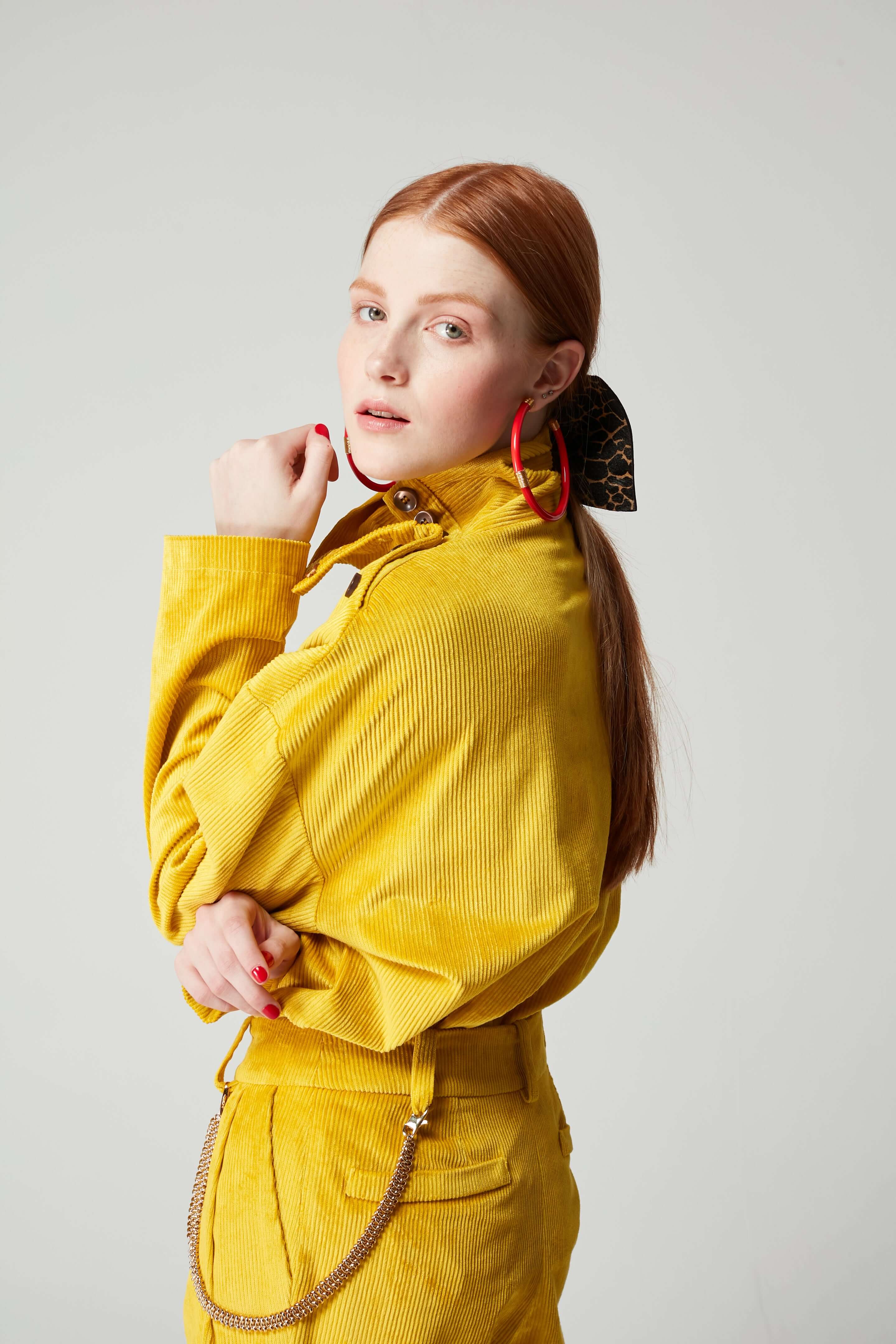 Bobbi sweater in Yellow Cab | Heimstone