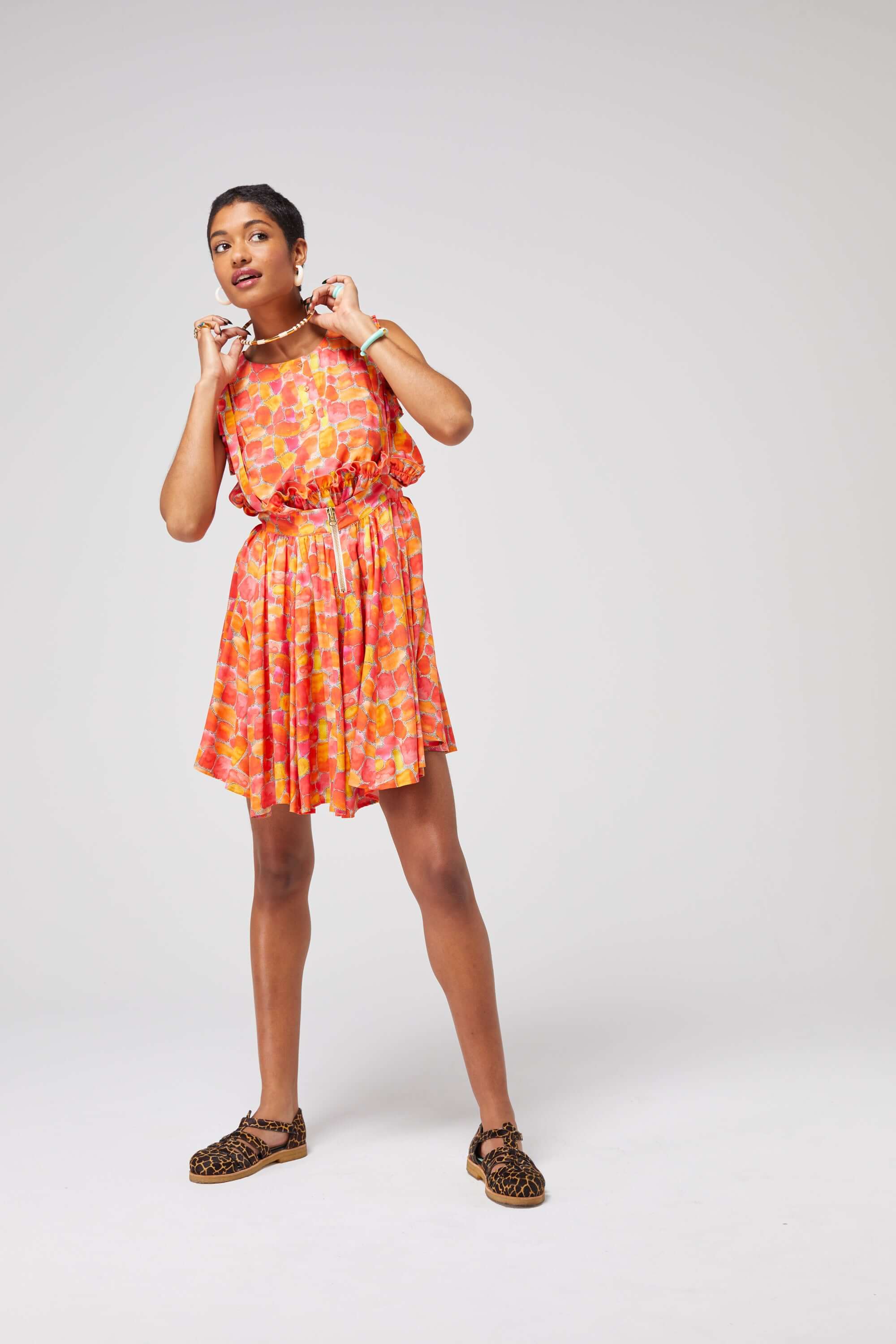 Jupe Decatur en imprimé Sun Kiss