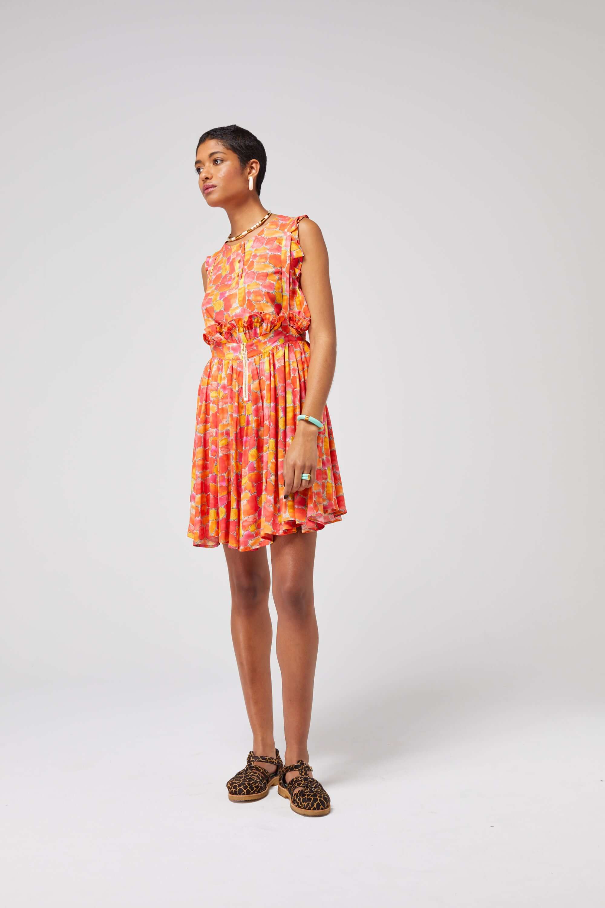 Jupe Decatur en imprimé Sun Kiss