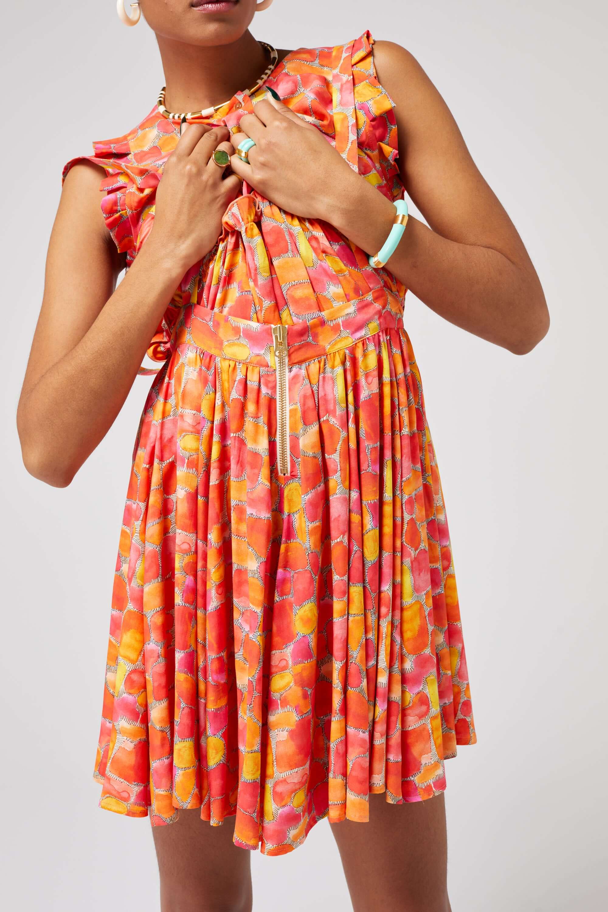 Jupe Decatur en imprimé Sun Kiss