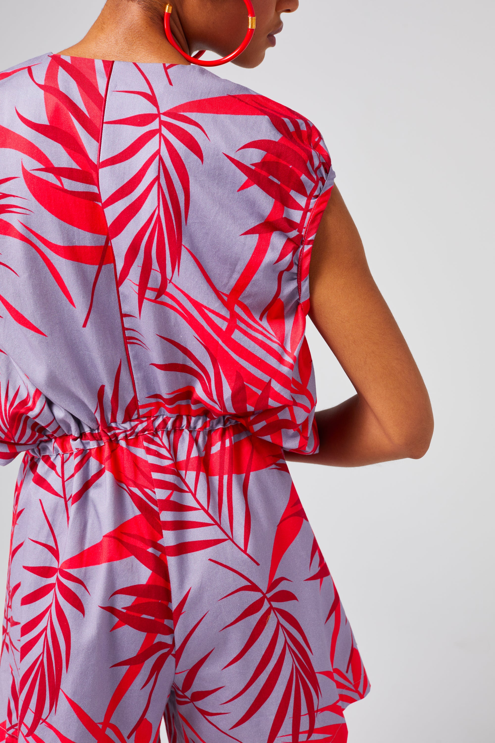 Goa jumpsuit in Flamingo print
