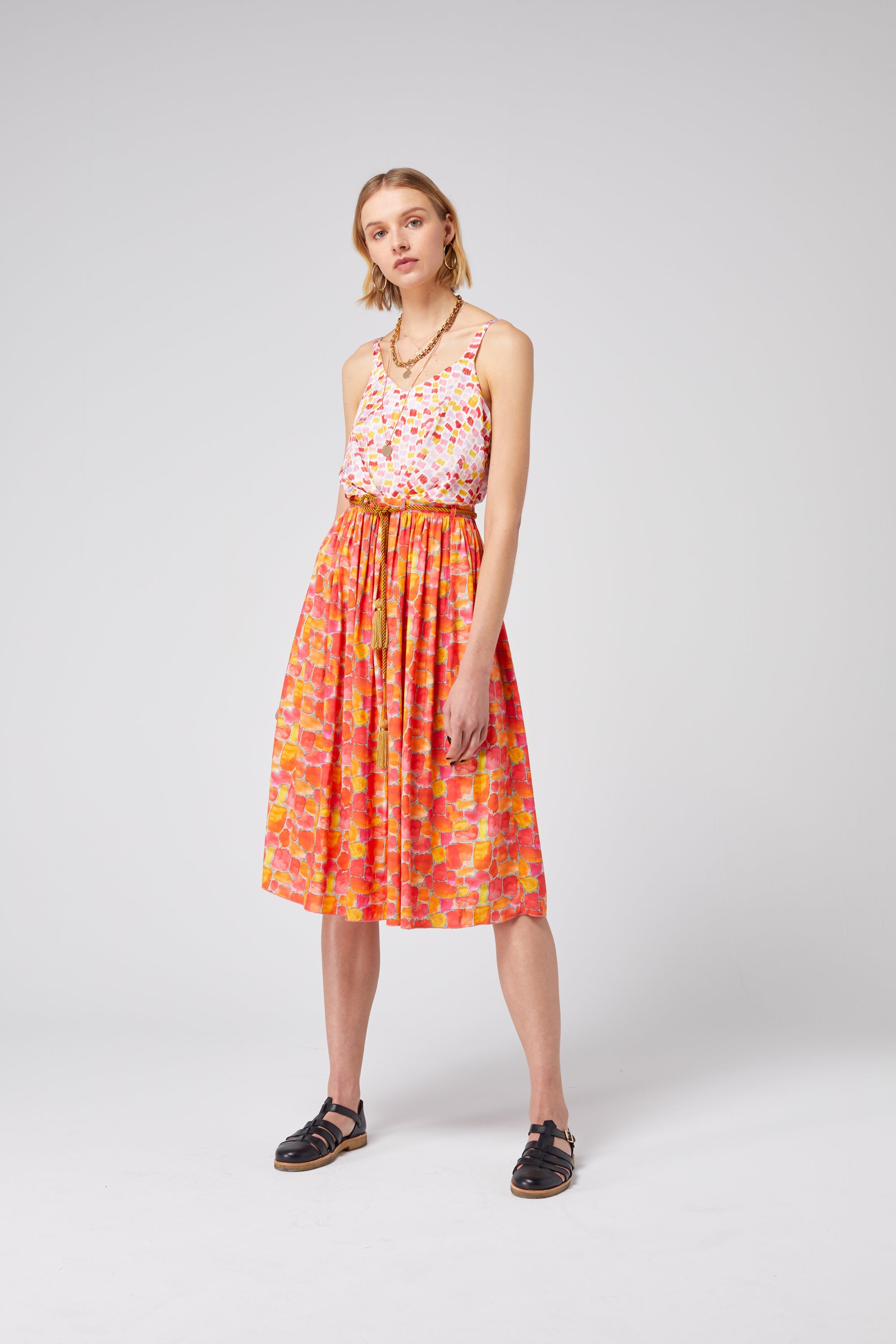Orso dress in Sun Kiss print