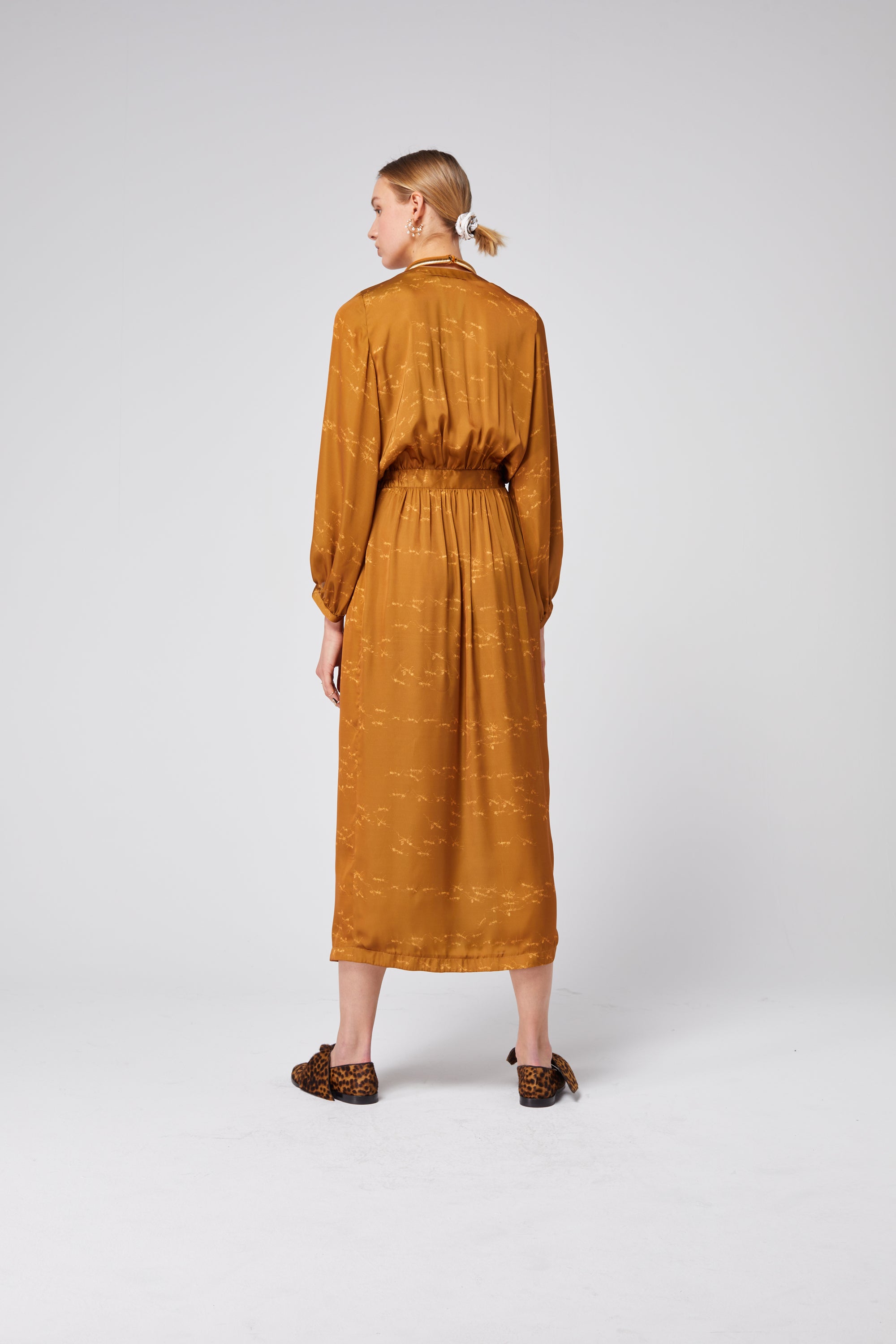 Kelly dress in Ants print