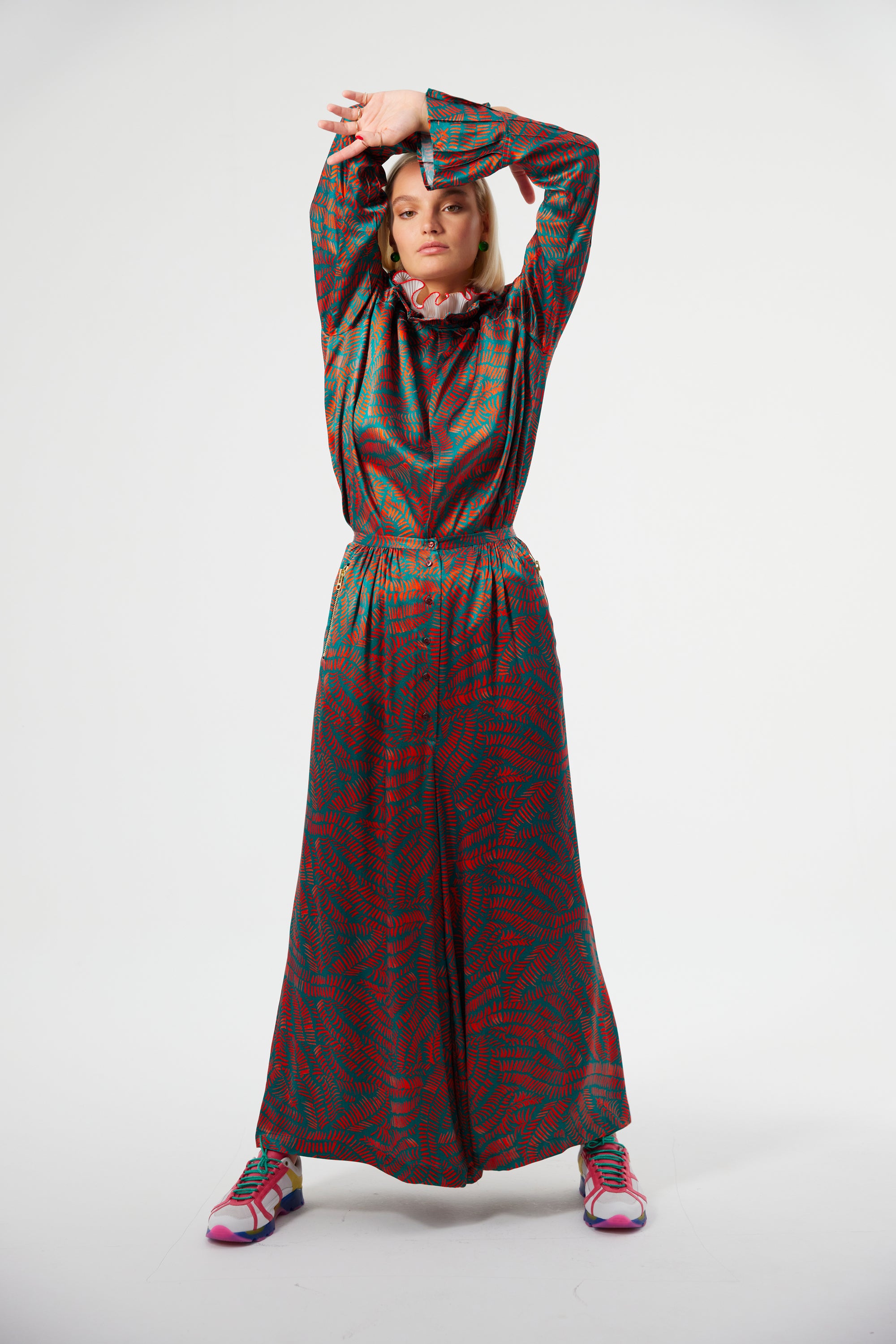 Chemise Muse en imprimé Palmera