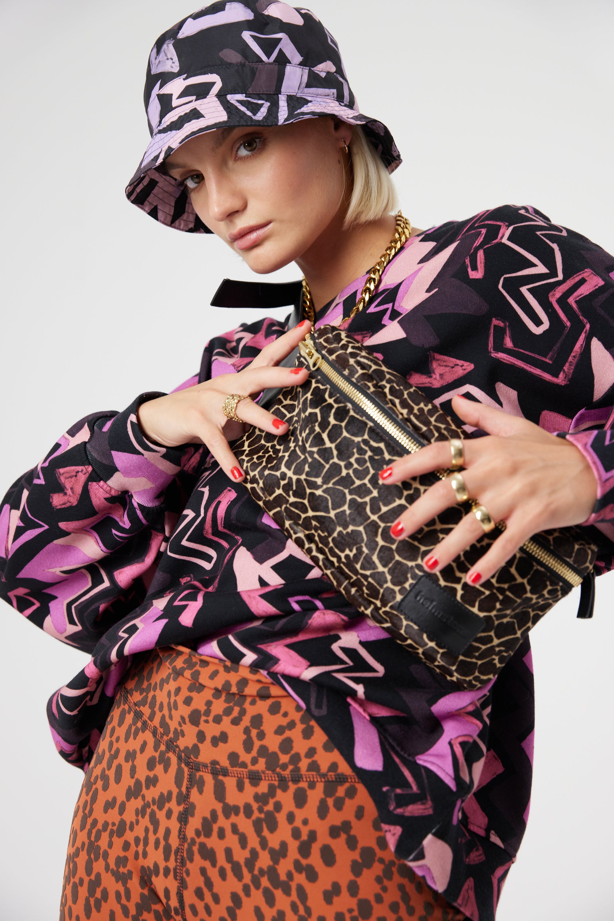 Jimmy bob in Electrique print