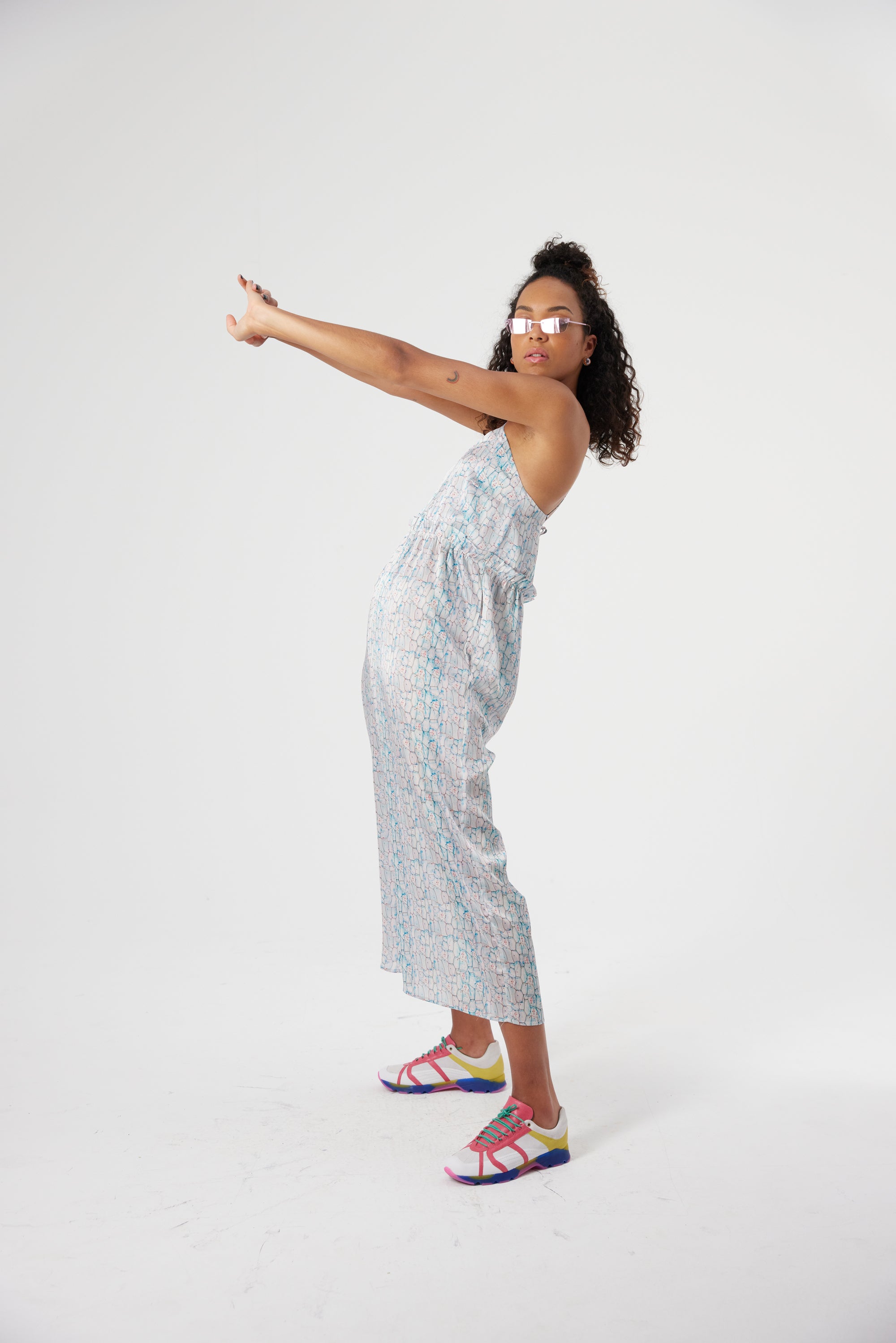 Combinaison Lottie en imprimé Lagon