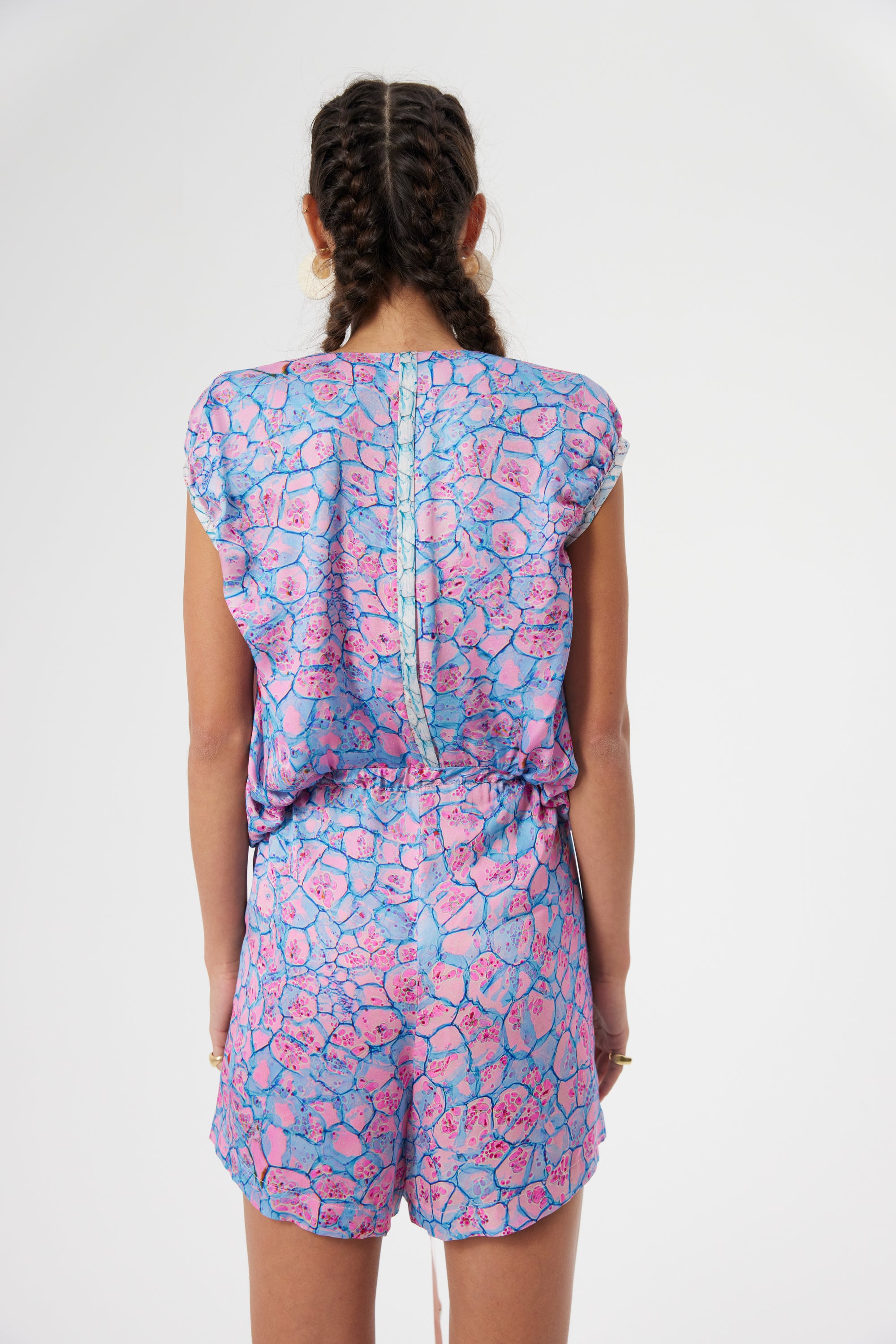 Goa jumpsuit in Poolside print