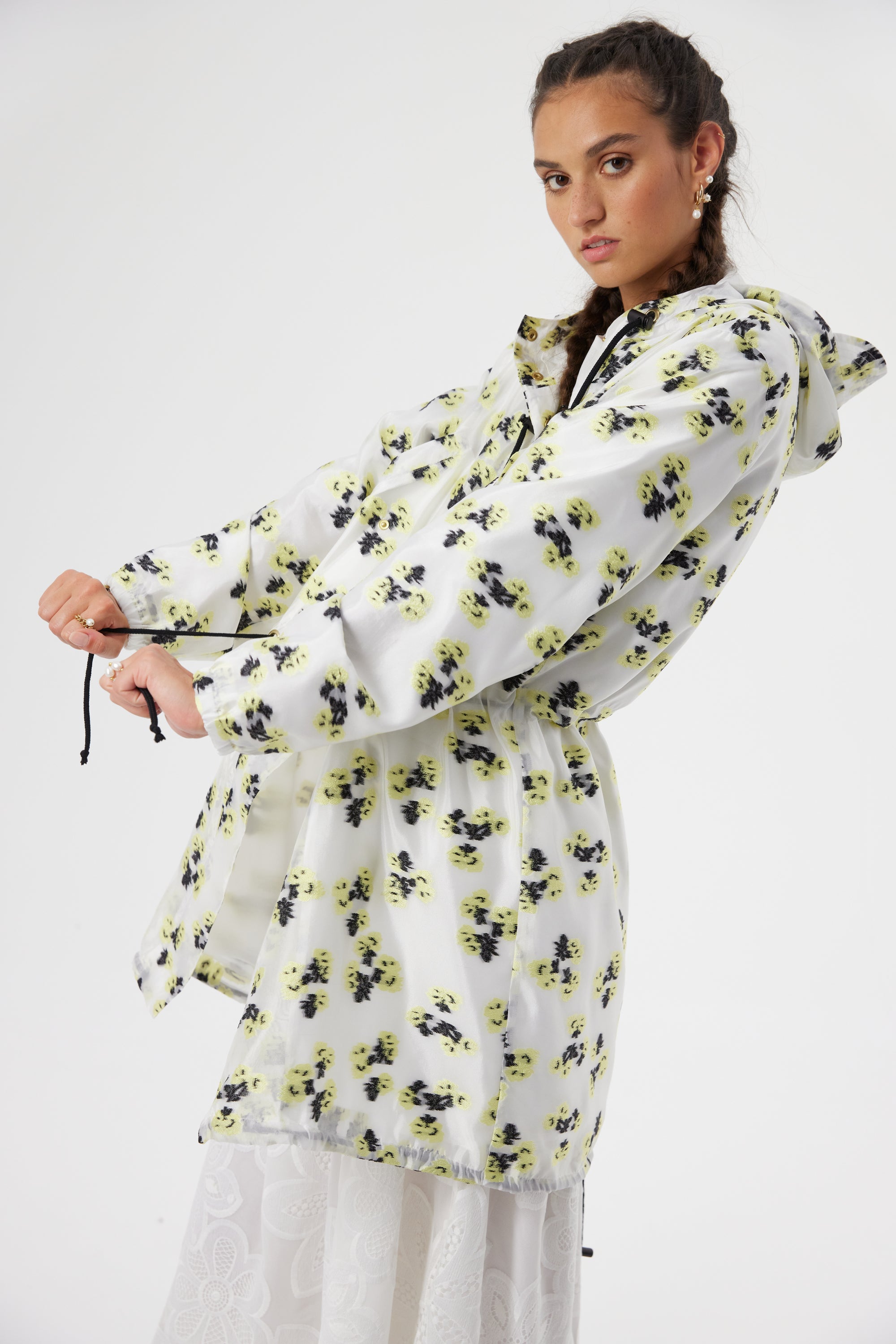 Parka Onur en broderie Luciole