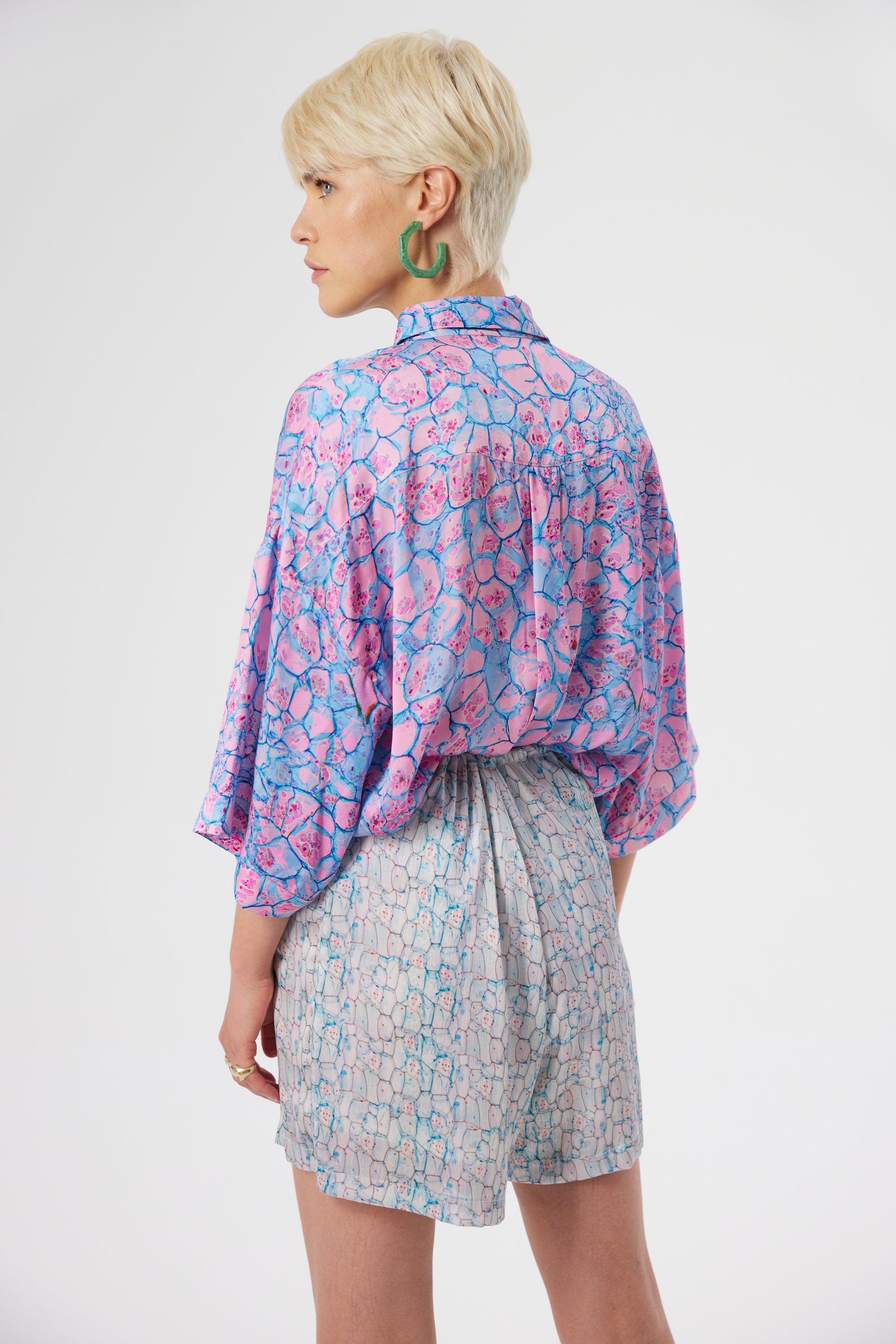 Doll short in Lagoon print