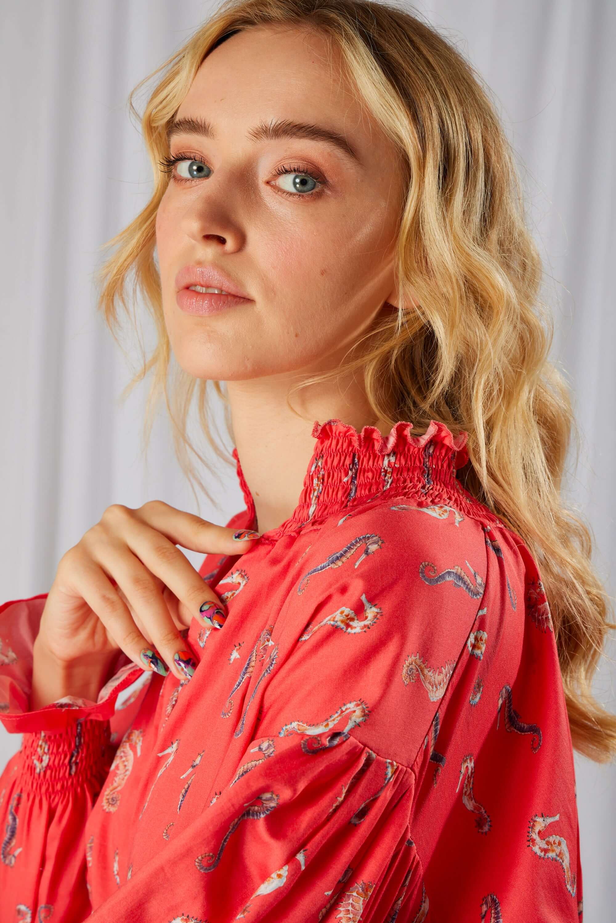 Tunique Owen en imprimé Gravure