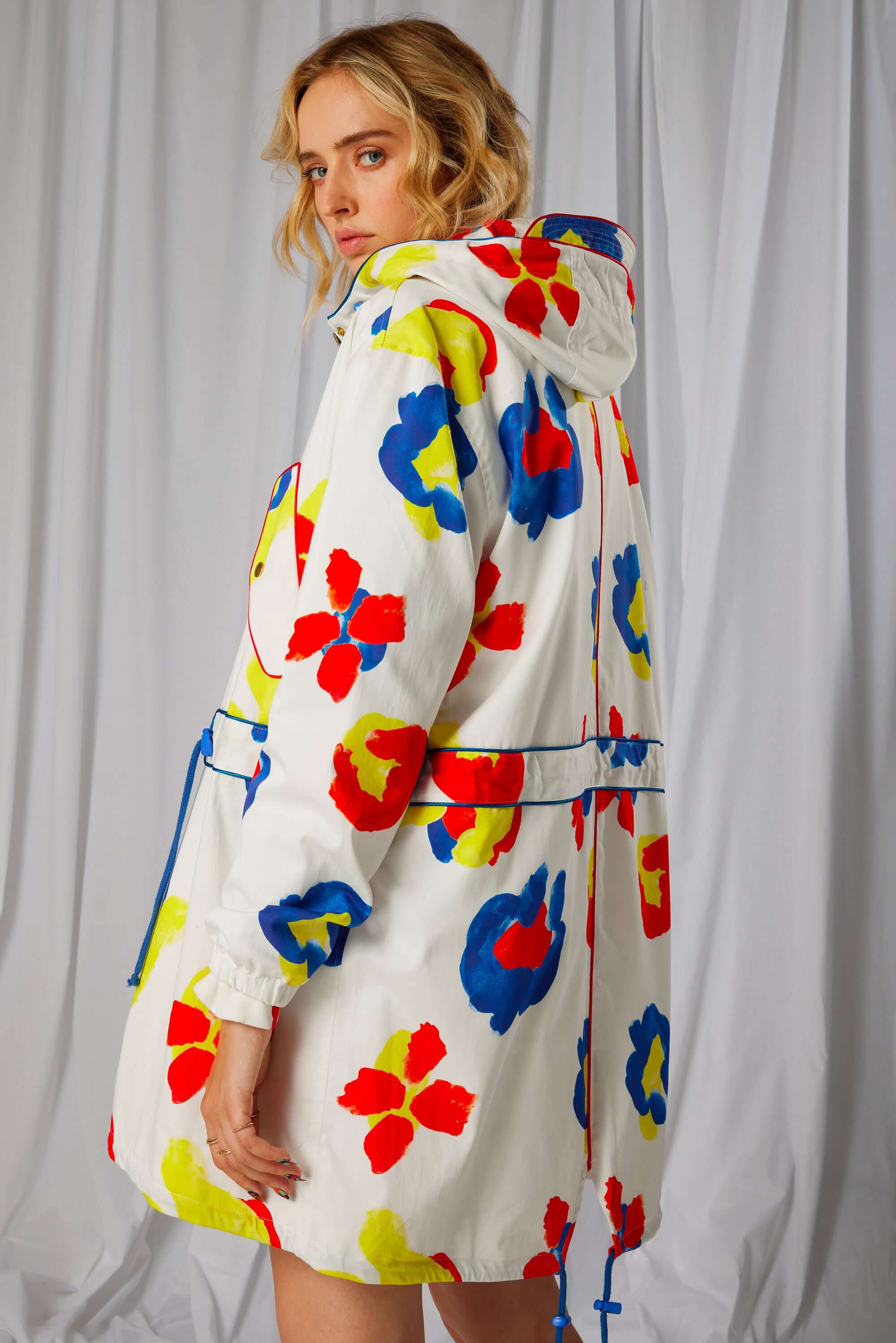 Onur parka in Primary print