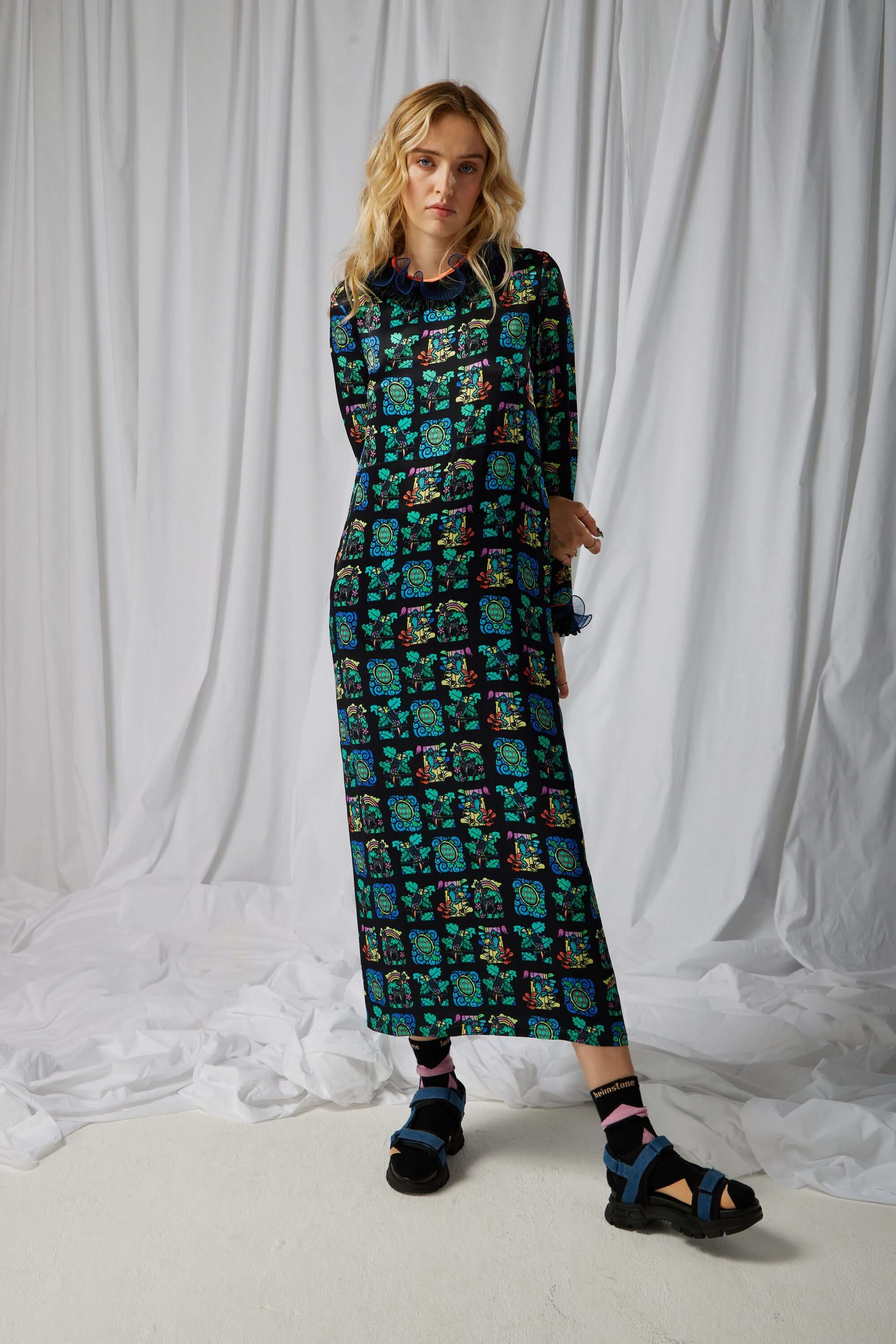 Robe Marshall en imprimé Moonlight