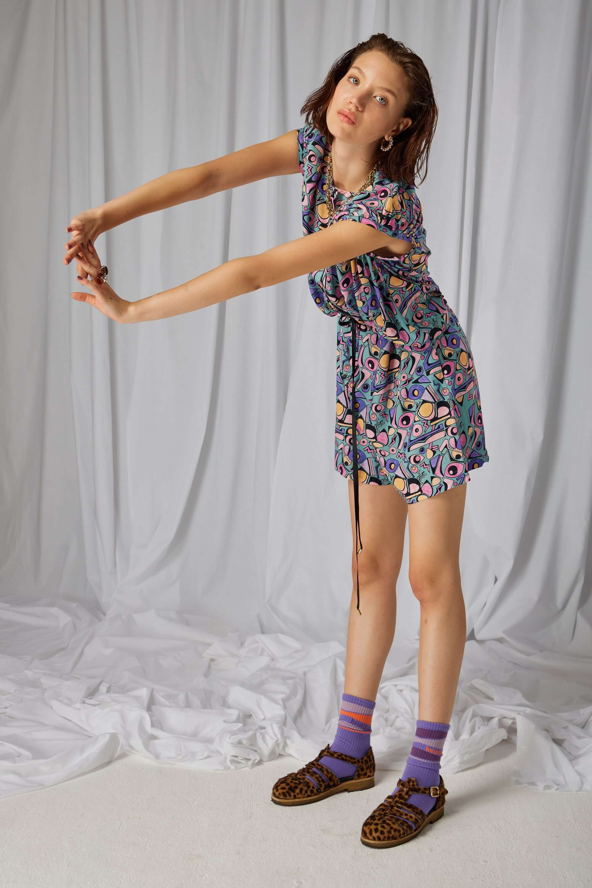 Combinaison Goa en imprimé Miami